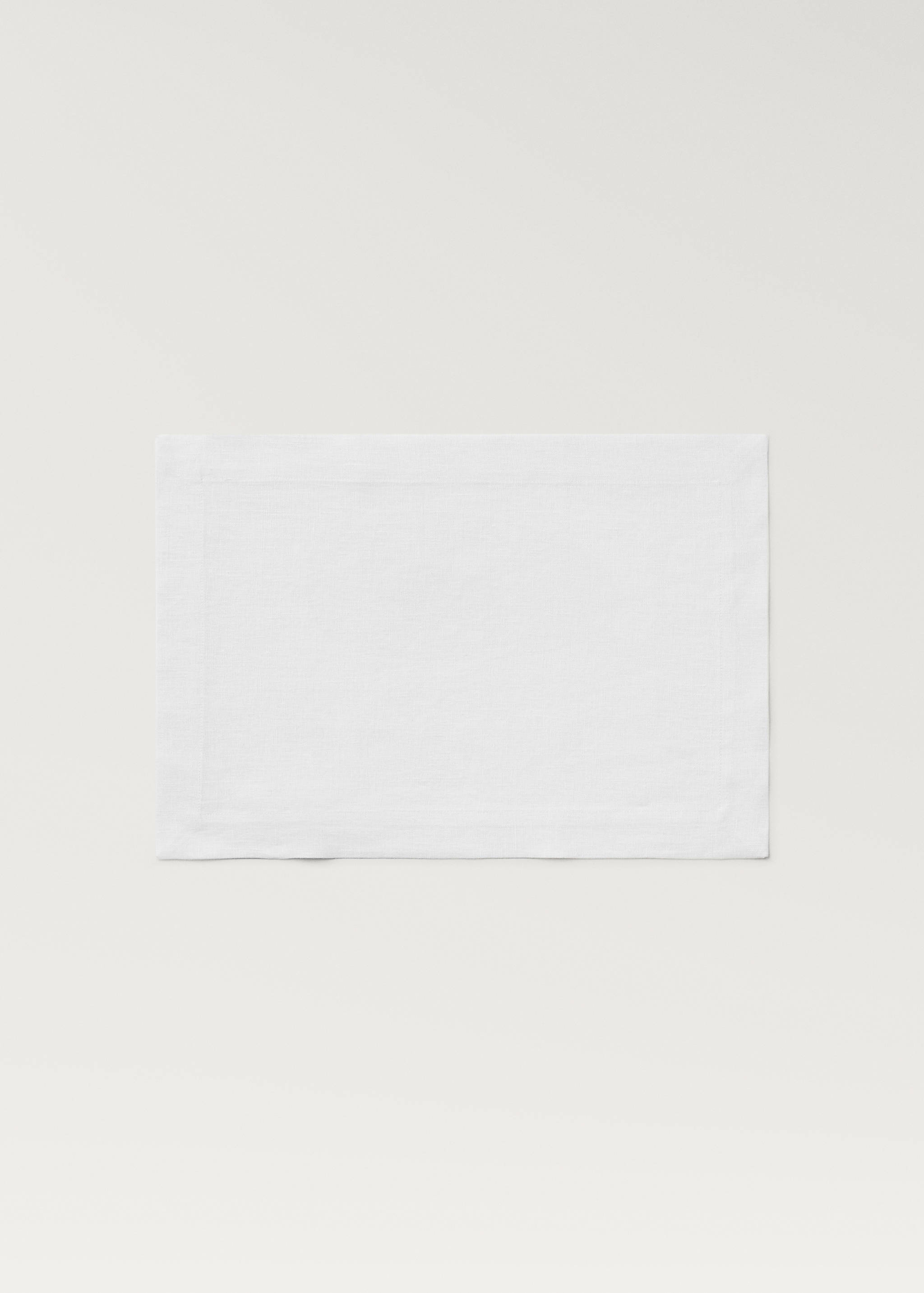 Egyszemélyes len asztalterítő - Termék modell nélkül