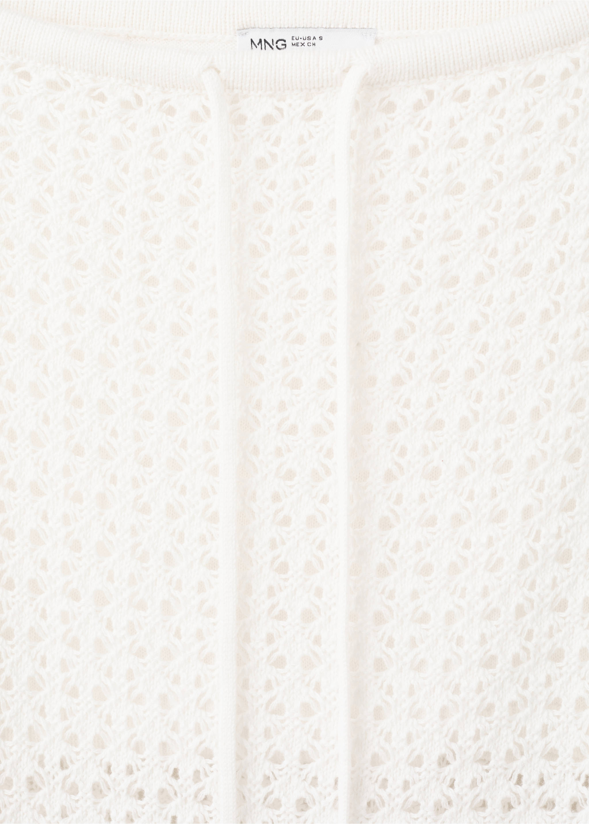 تنورة طويلة منسوجة - تفاصيل المنتج 8, أبيض. Ref: 27088652-00.