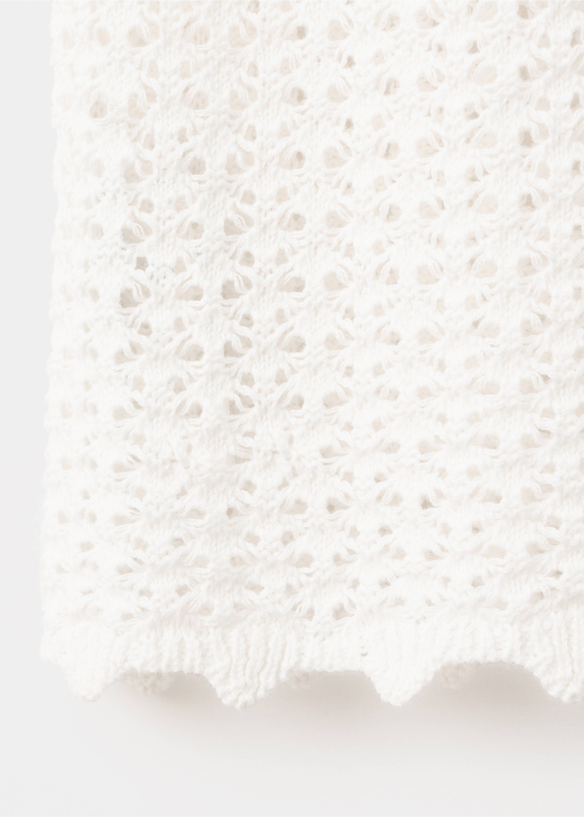 تنورة طويلة منسوجة - تفاصيل المنتج 0, أبيض. Ref: 27088652-00.