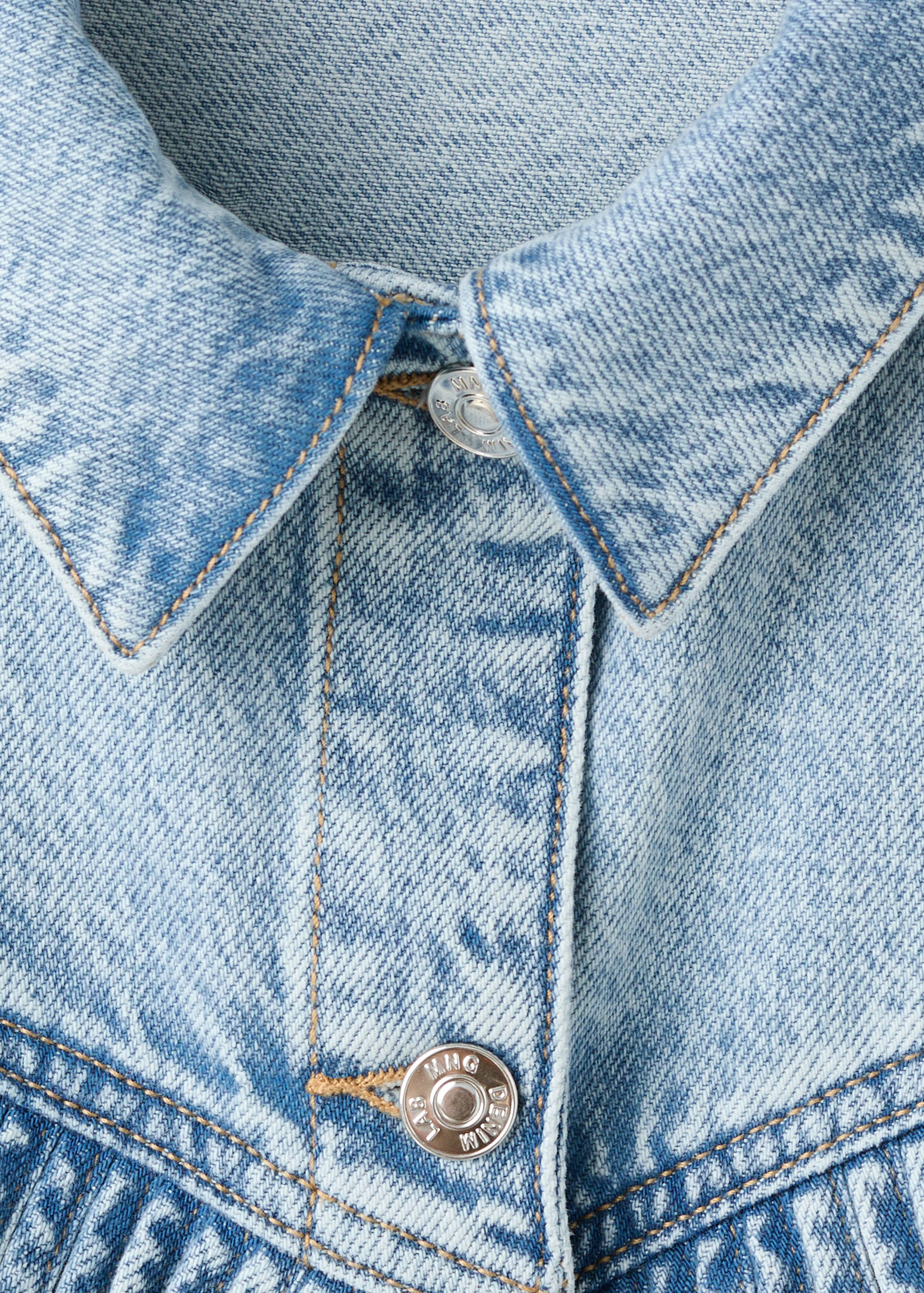 Fringed denim jacket - Details of the article 8