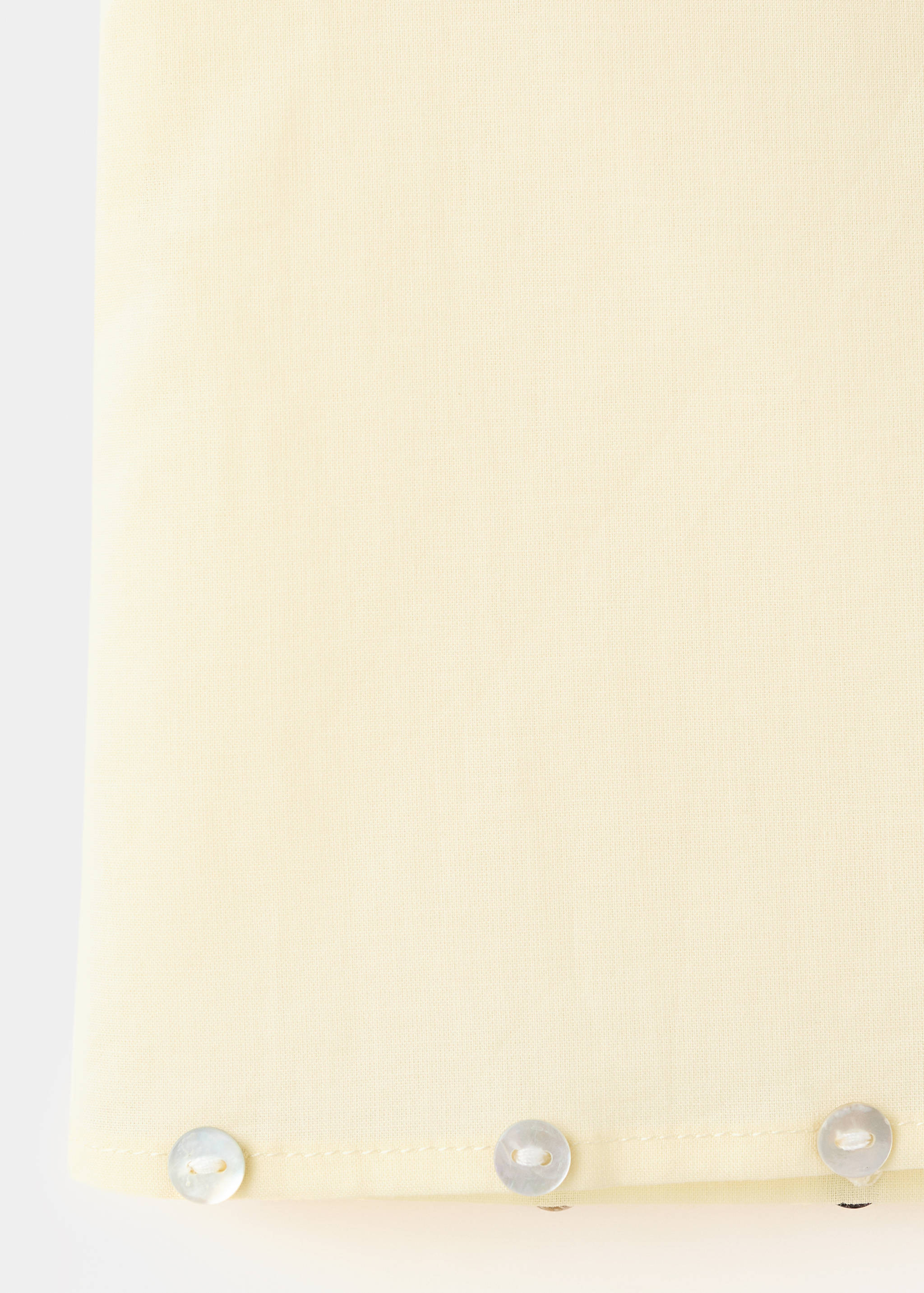 Jupe en coton détails boutons - Détail de l'article 0