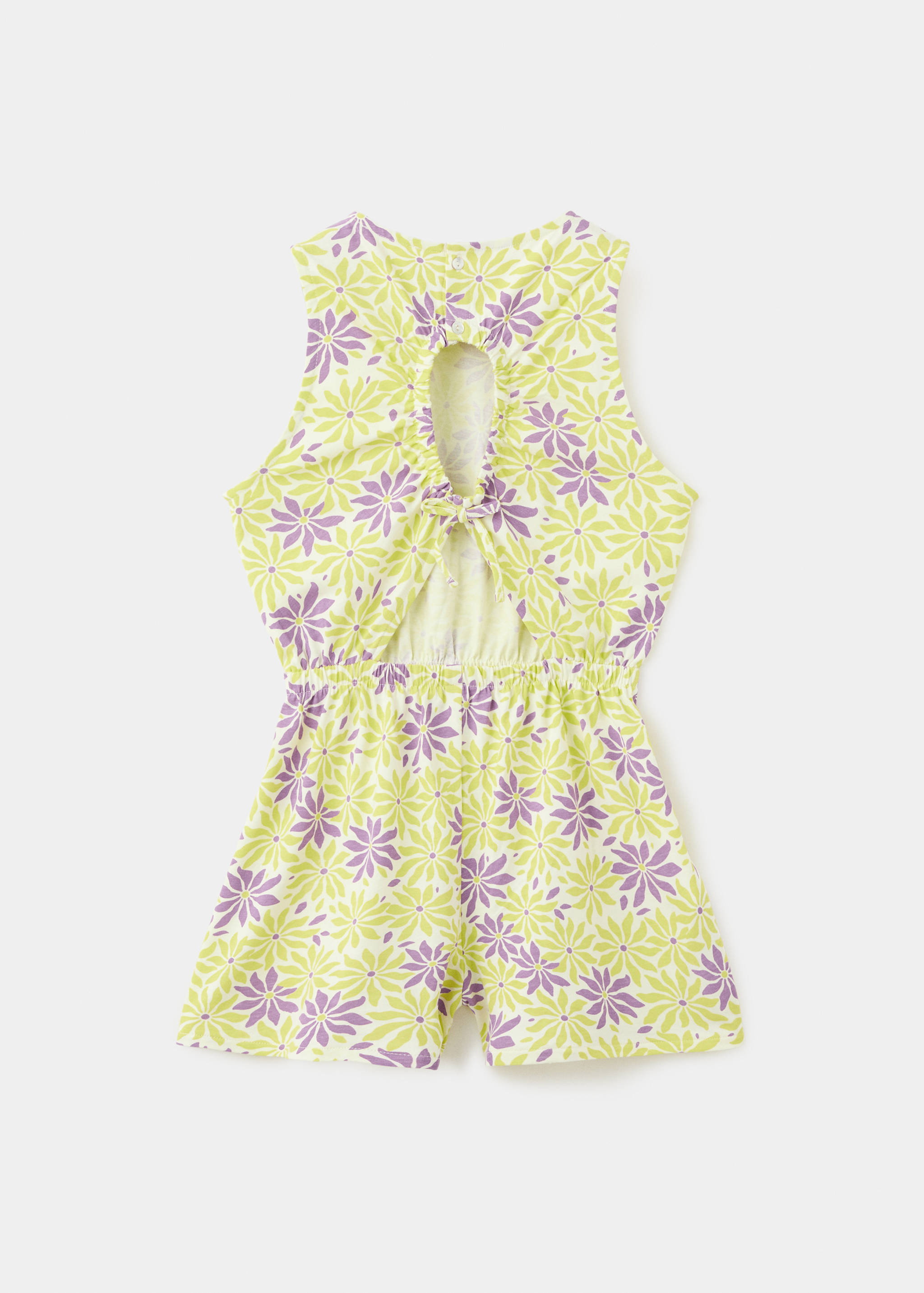 Mono estampado floral - Reverso del artículo