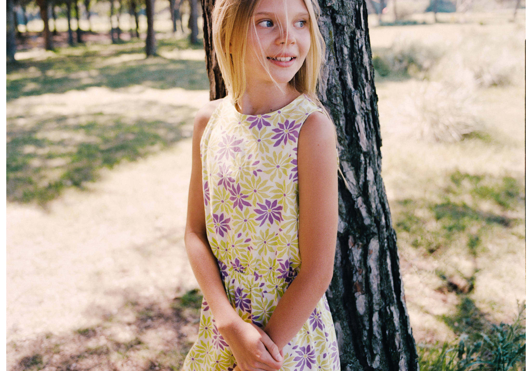 Floral print jumpsuit - Panoramic plane