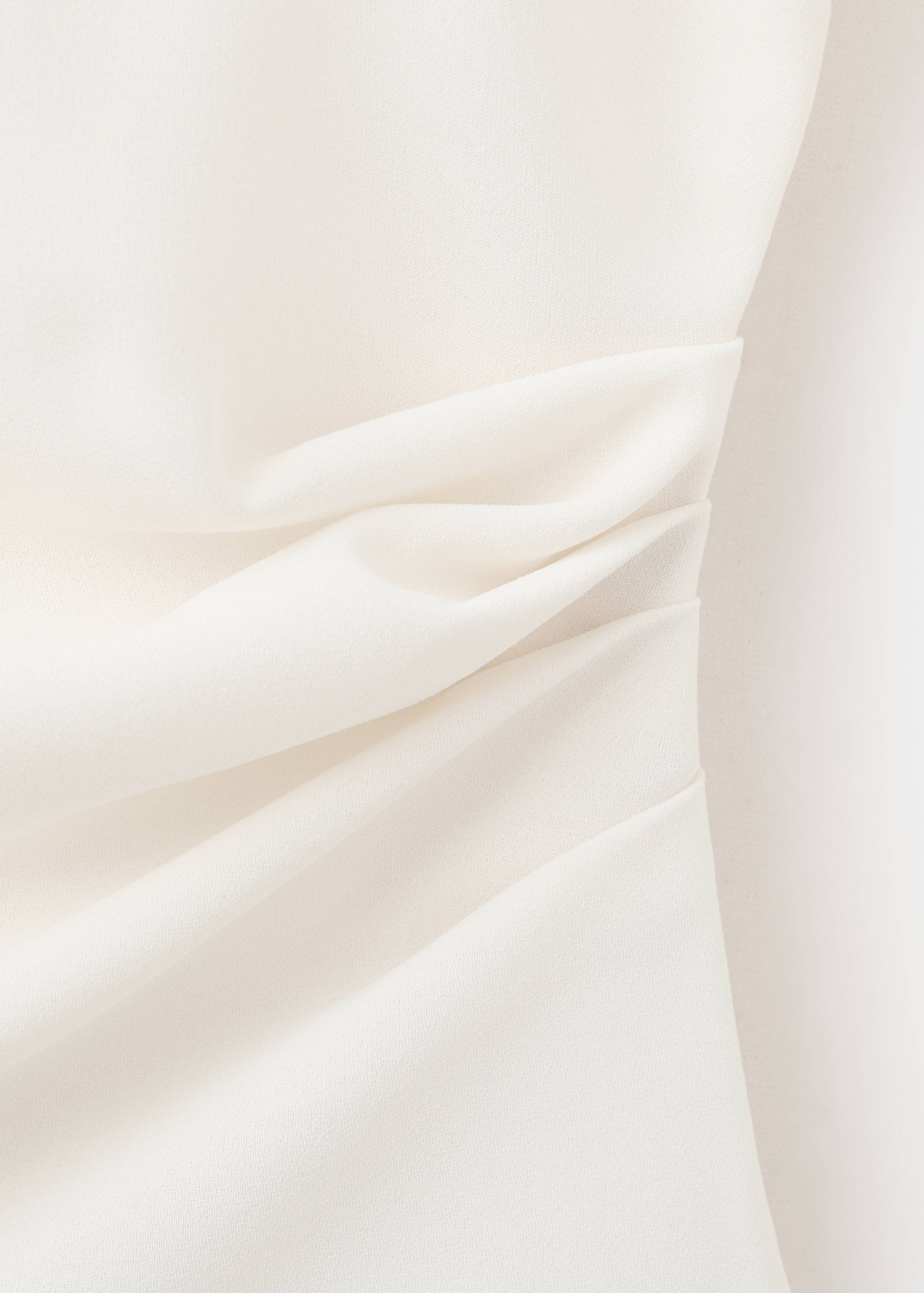 Blouse asymétrique détail froncé - Détail de l'article 0