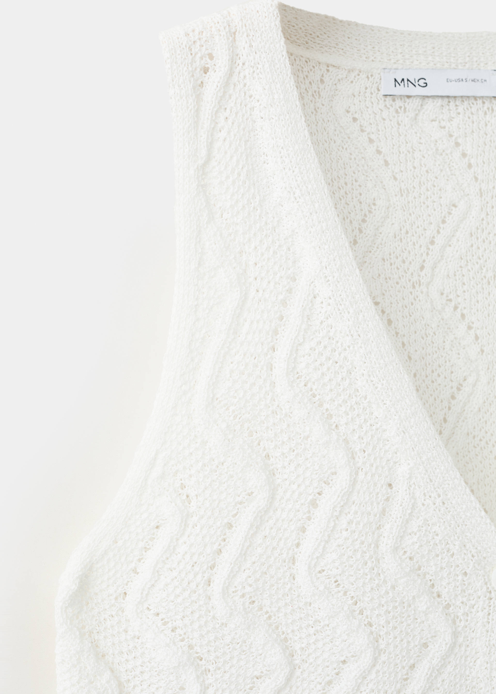 Chaleco punto algodón - Detalle del artículo 0