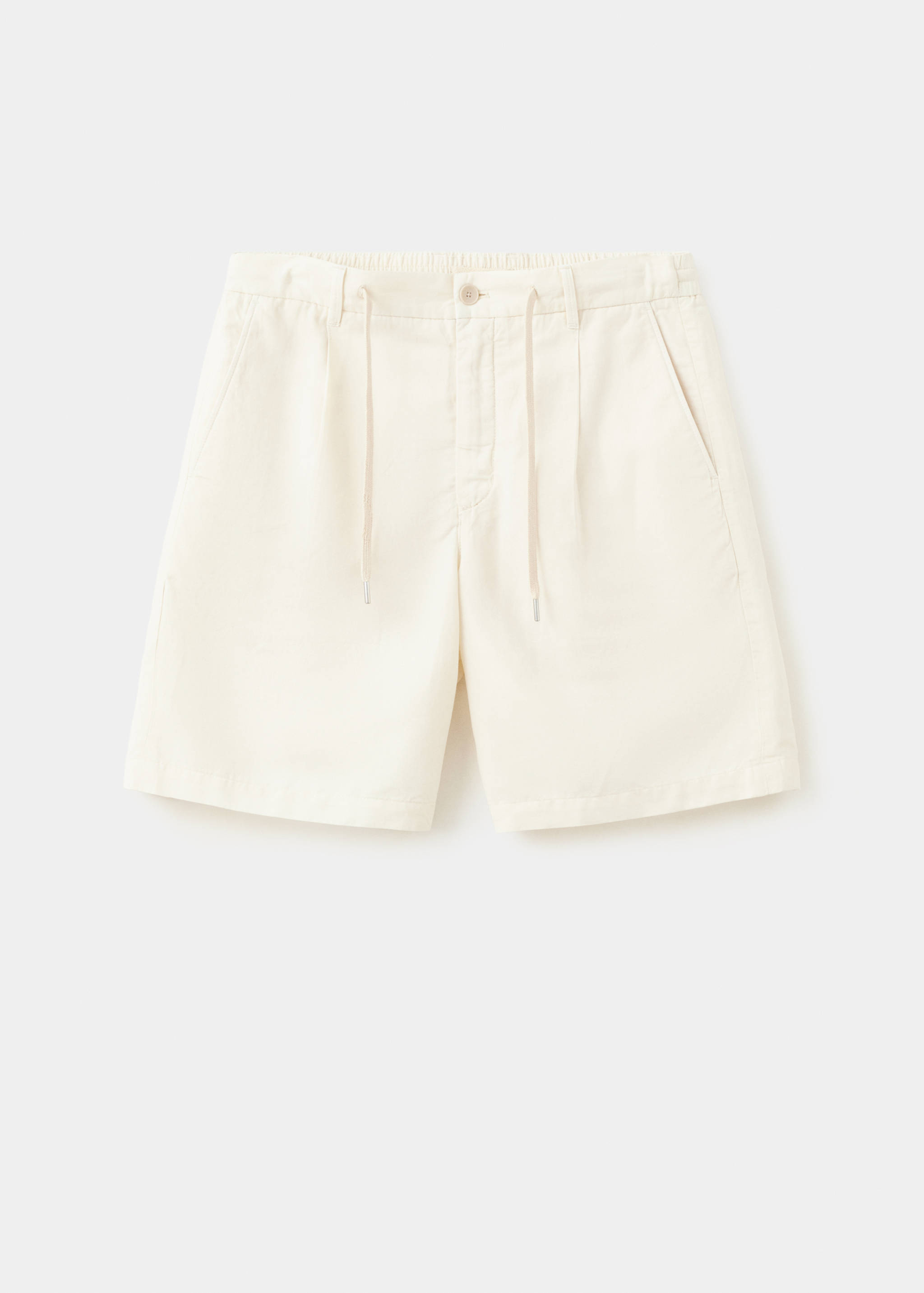 Linen lyocell shorts - Article without model