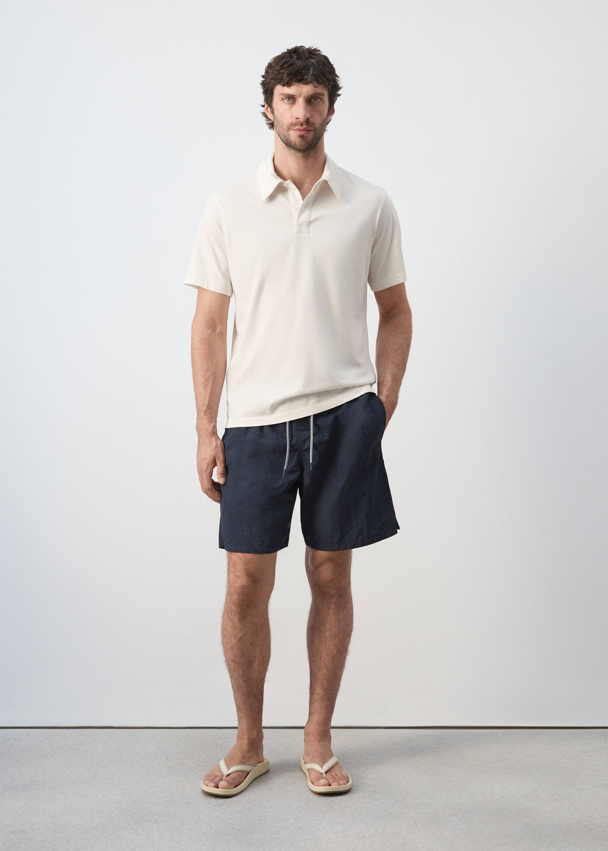 Polo 100 % coton regular-fit - Plan général