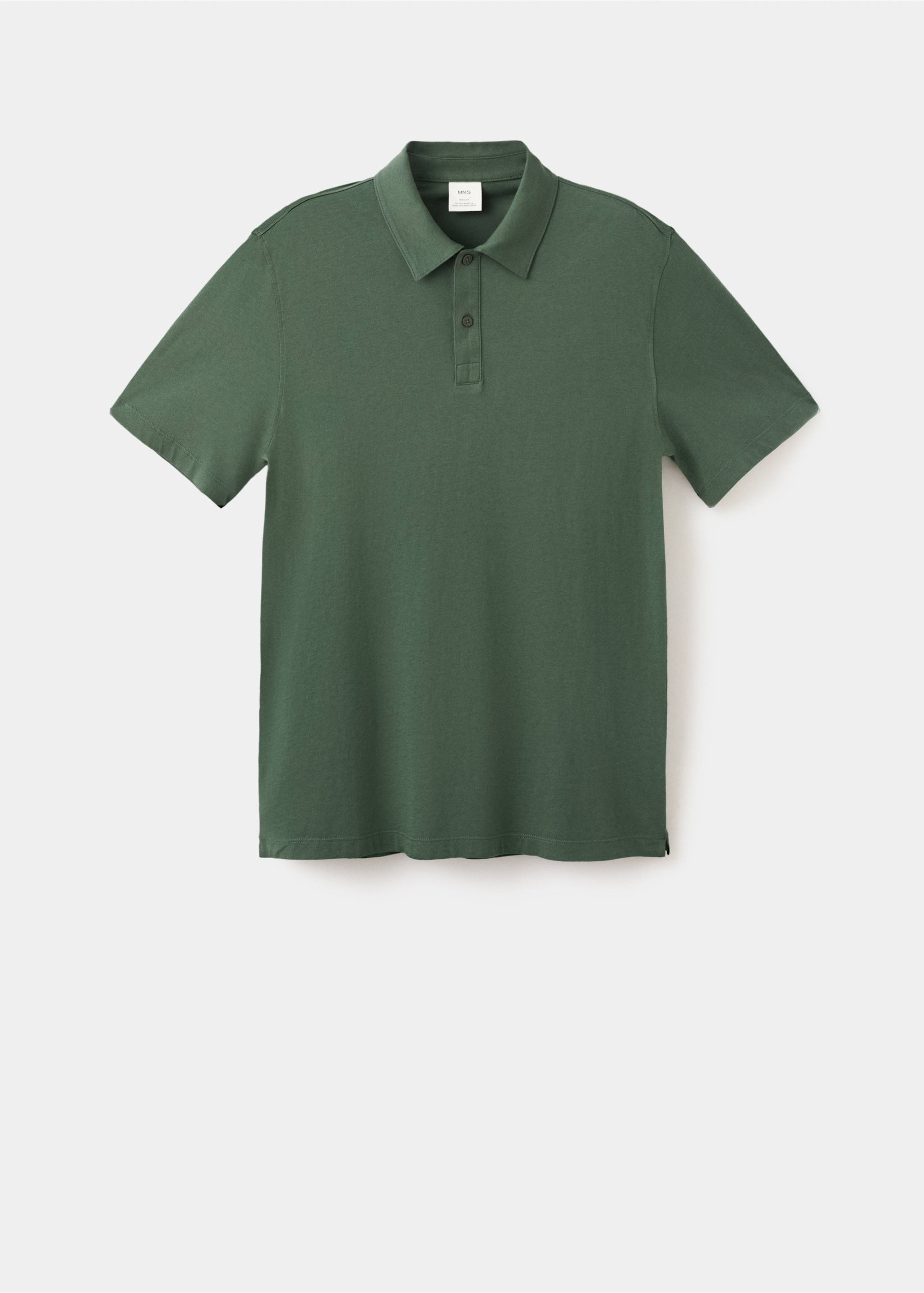 %100 pamuklu pike polo - Modelsiz ürün, Yeşil. Ref: 27089207-00.