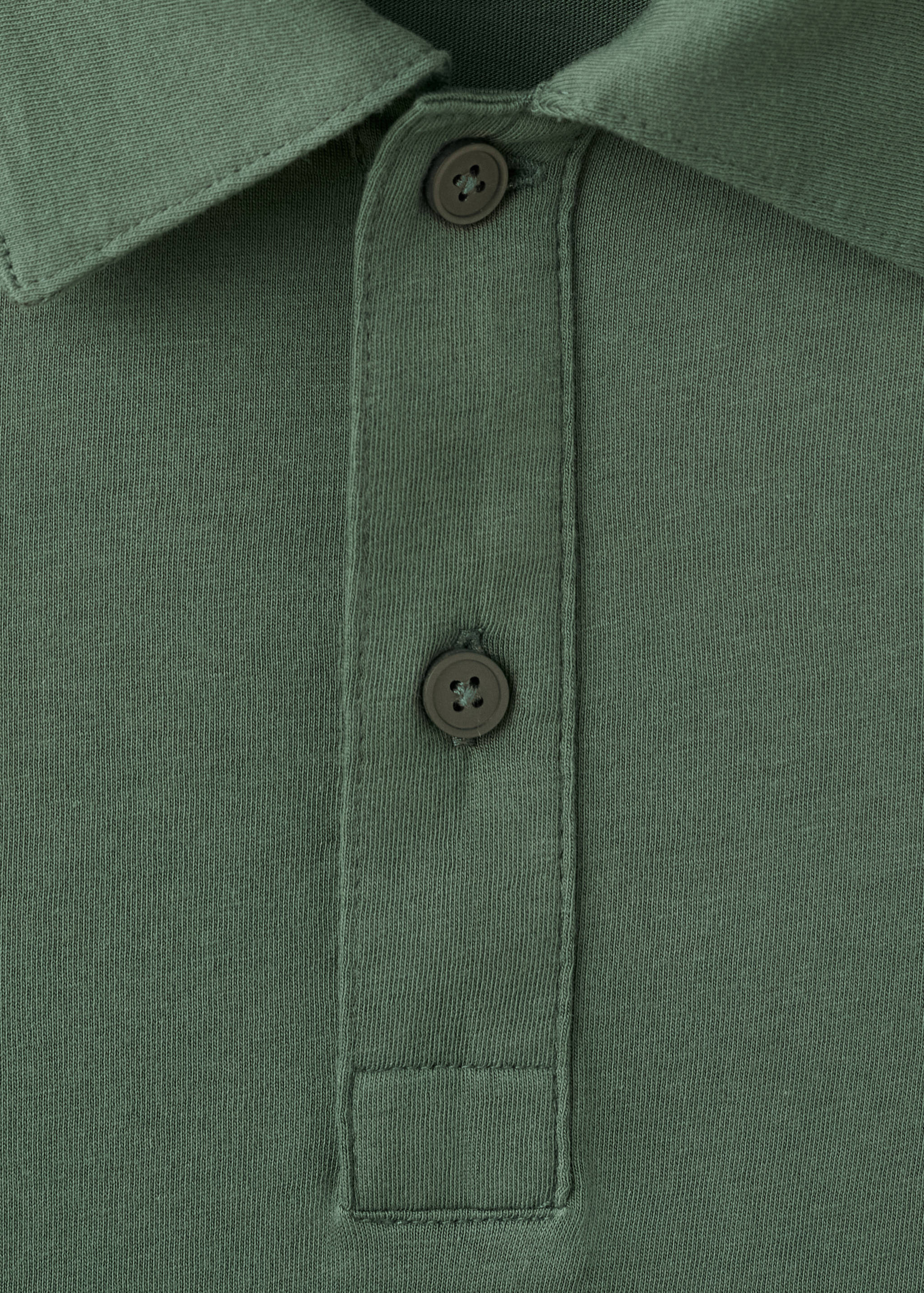 100% cotton pique polo shirt - Details of the article 8