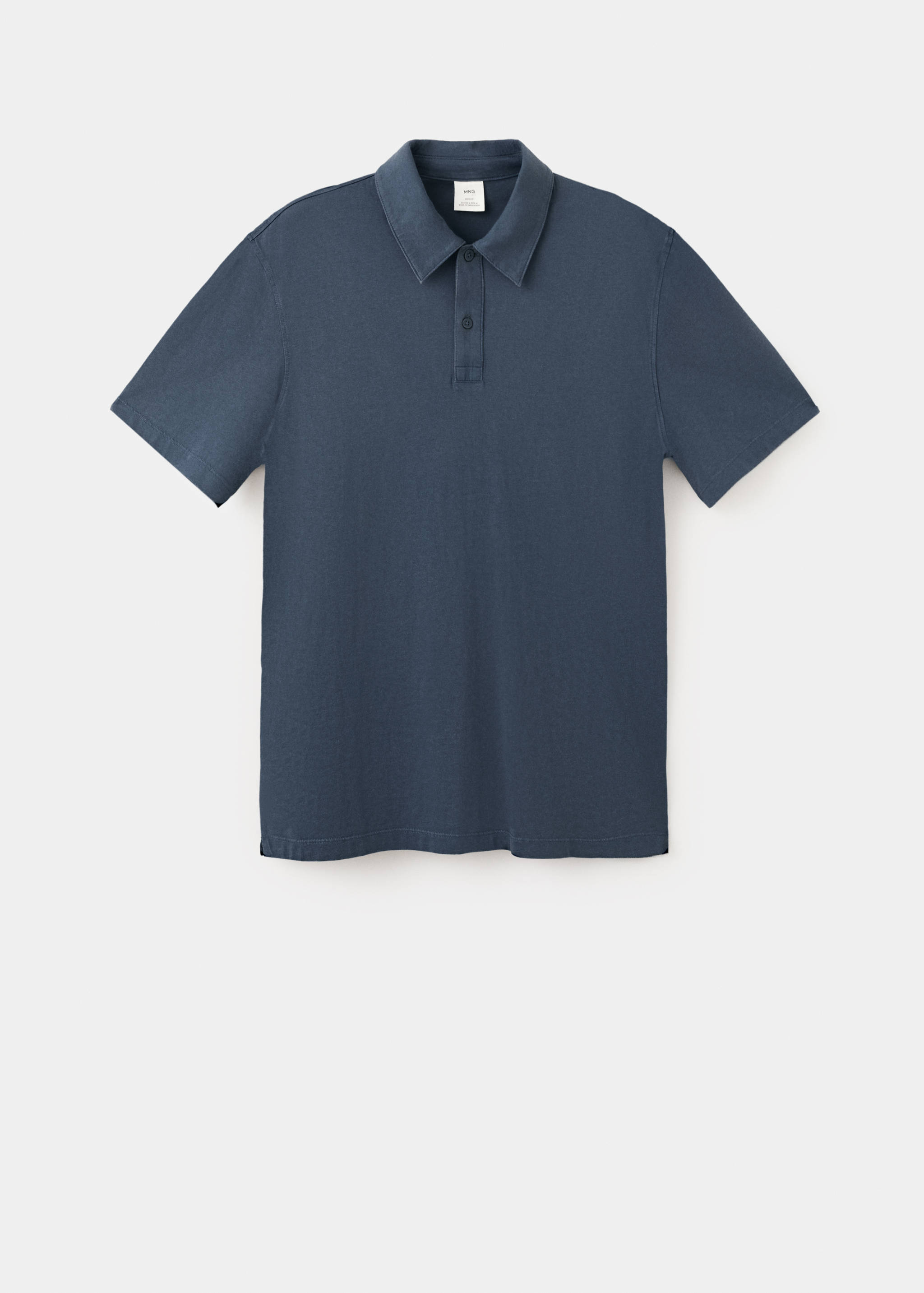 100% cotton pique polo shirt - Article without model