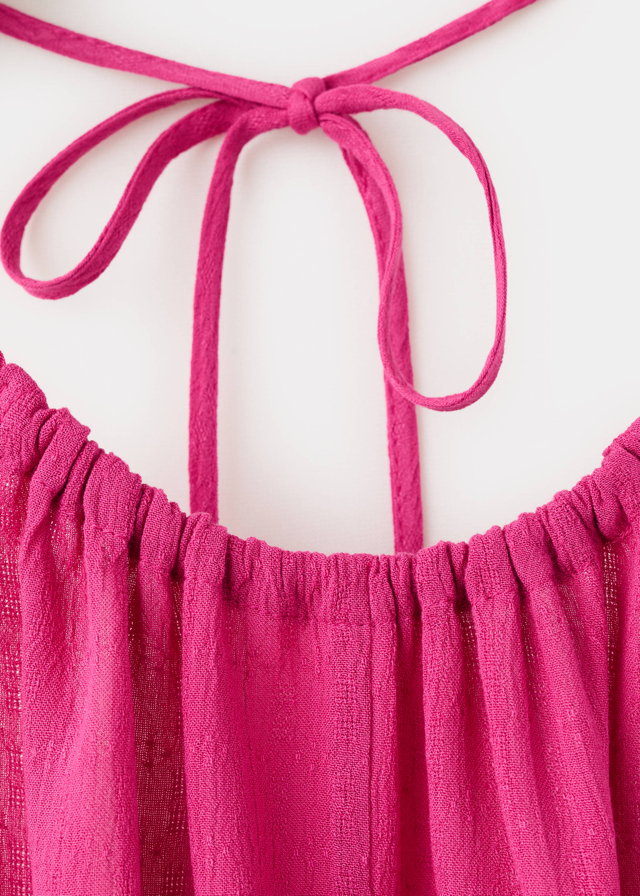 Halter top with cut-out detail - Details of the article 8