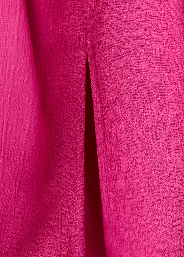 Halter top with cut-out detail — Fuchsia