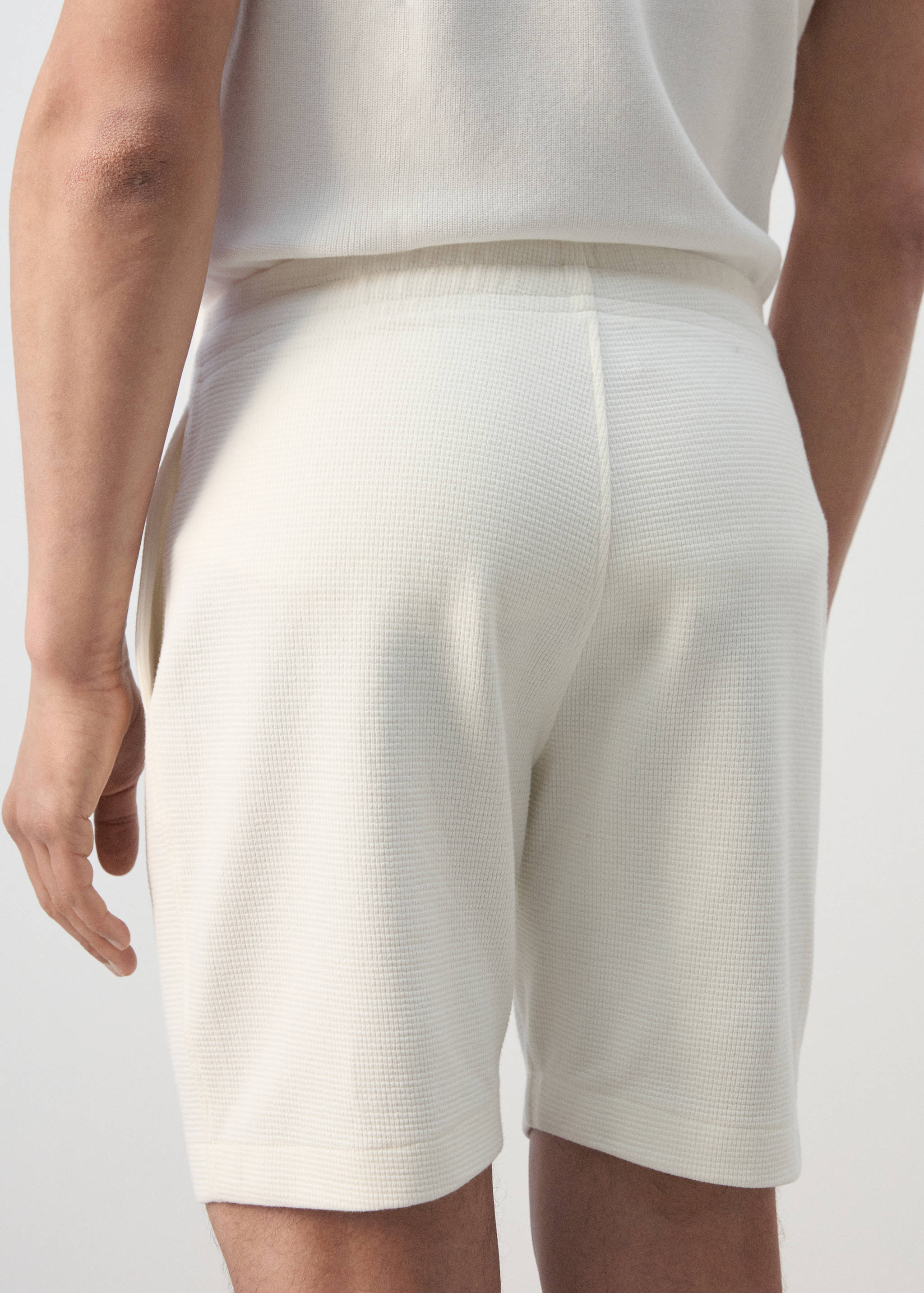 100% cotton bermuda shorts - Details of the article 3