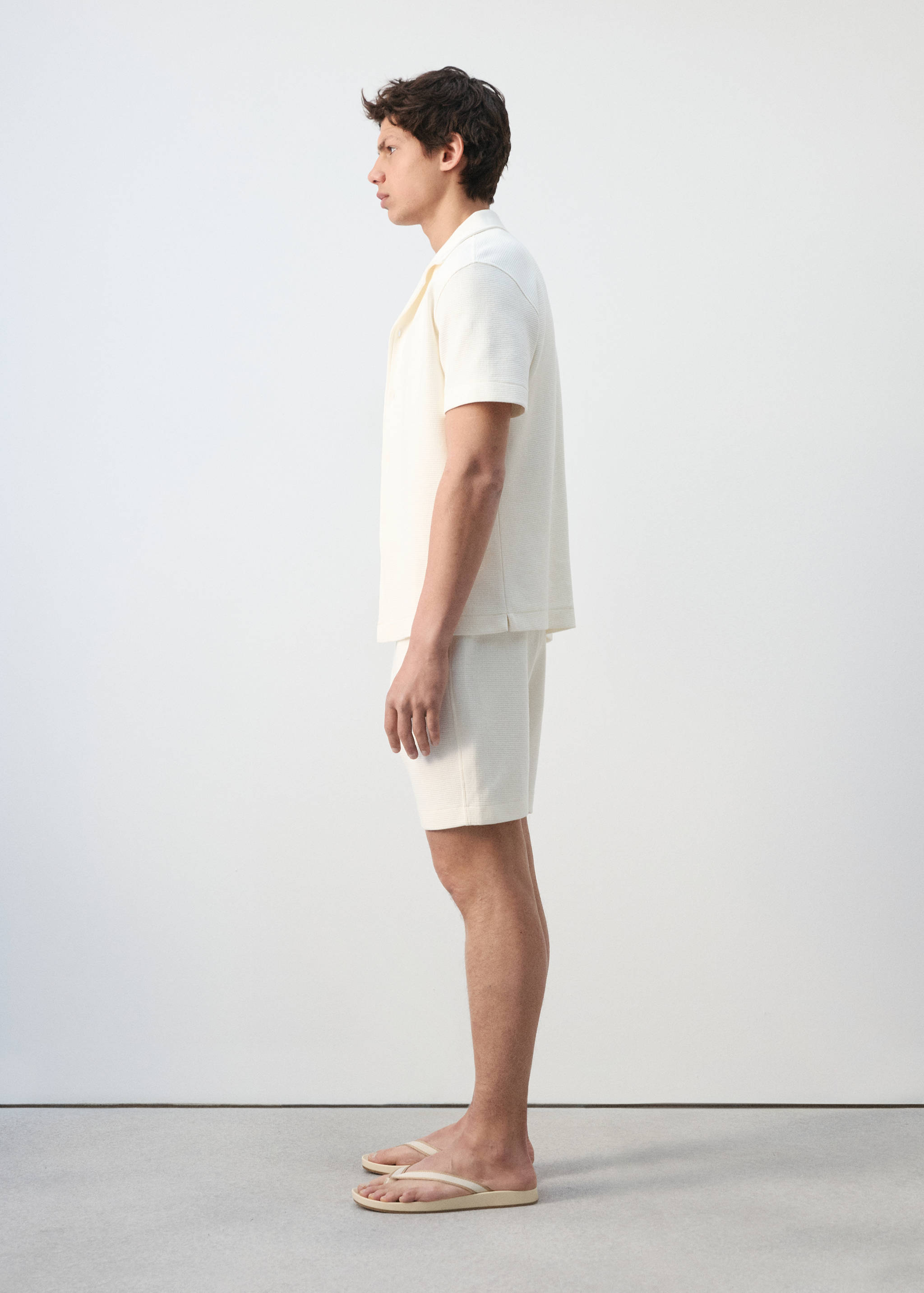 100% cotton bermuda shorts - Details of the article 2