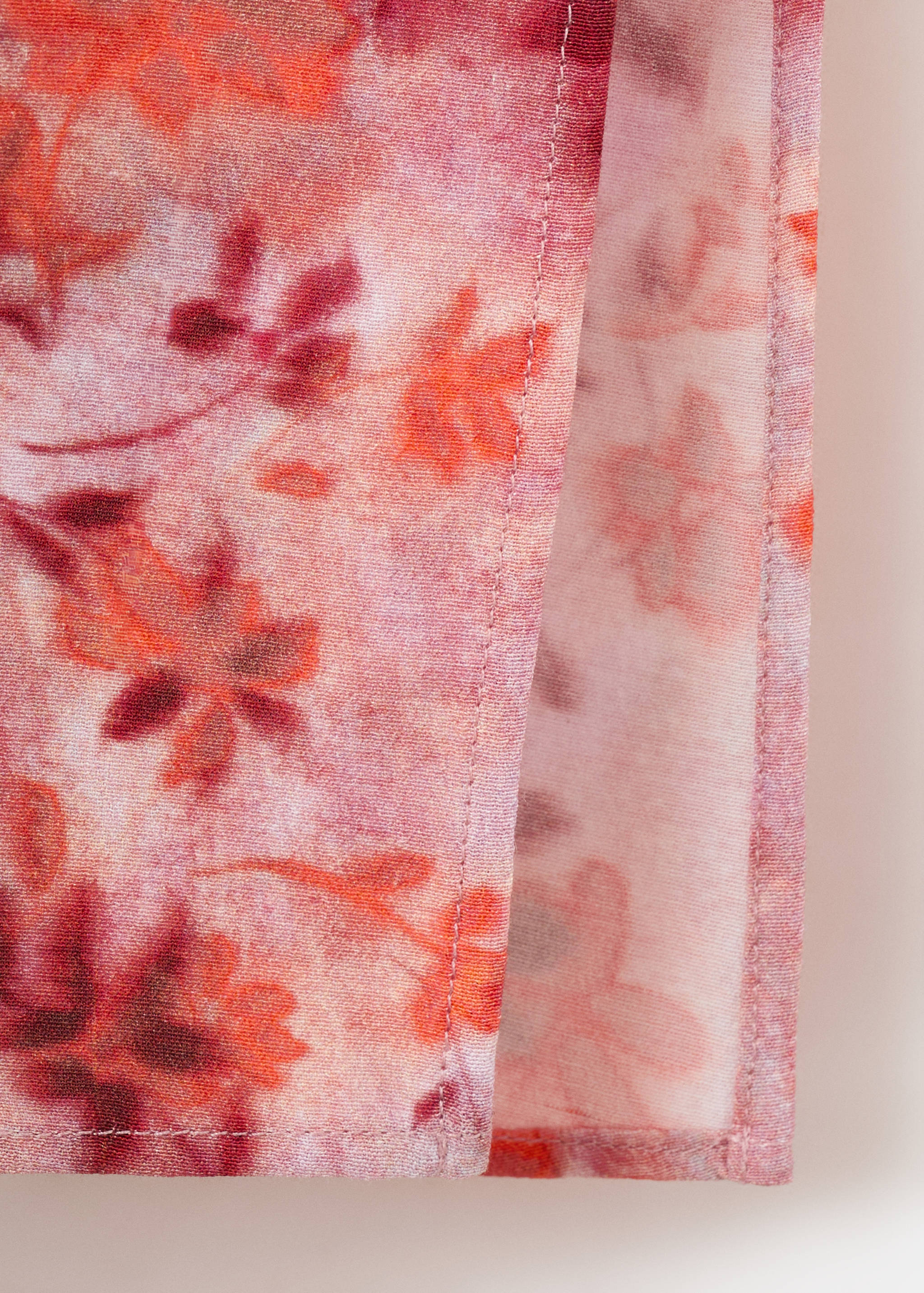 Floral print skirt - Details of the article 8