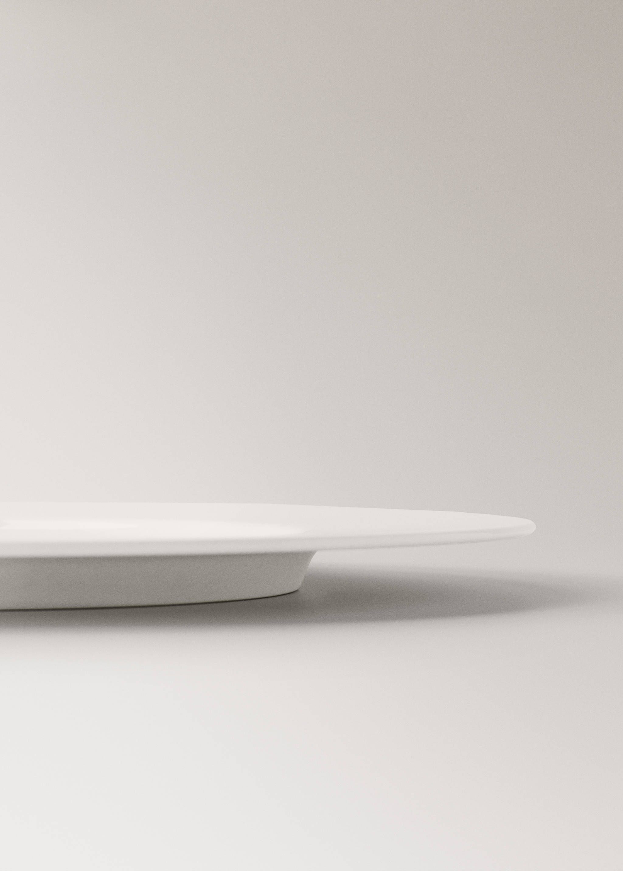 Ultralett desserttallerken i bonechina - Artikkeldetalj 3