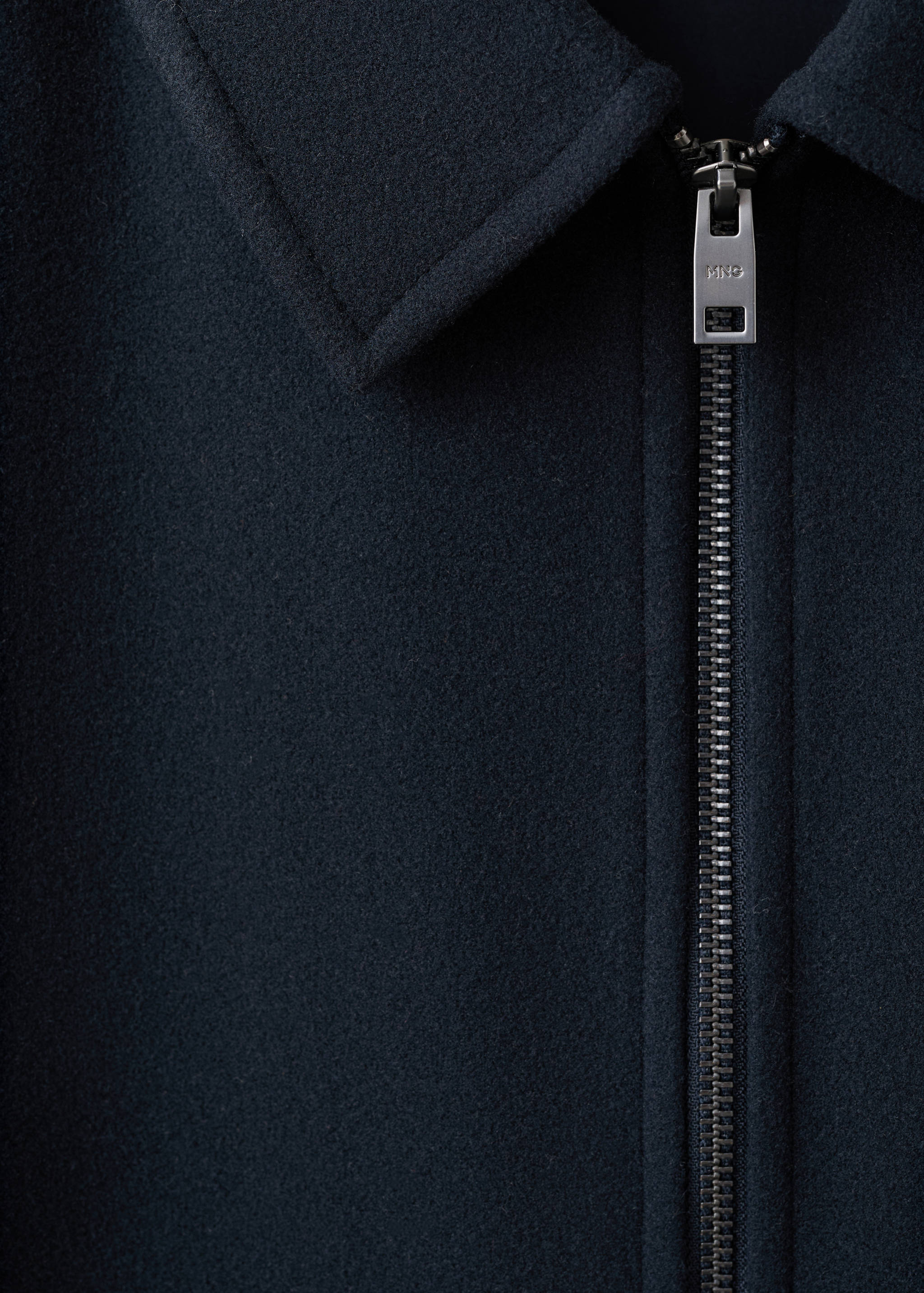 Zip-up cloth jacket - Details of the article 8