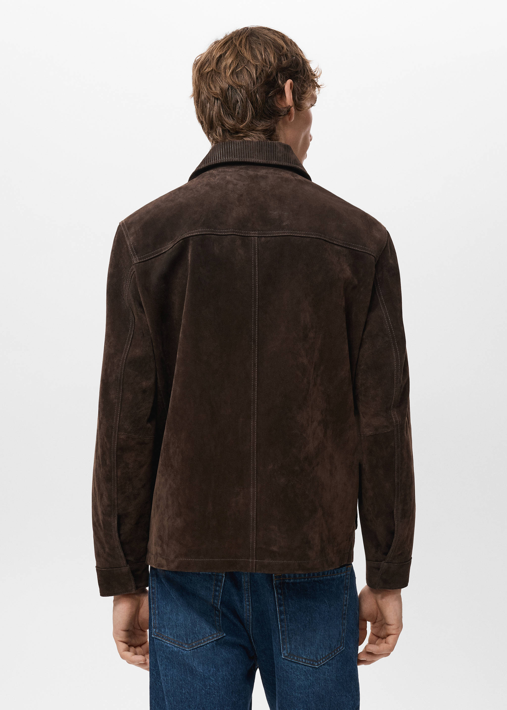 Blouson 100 % daim - Verso de l’article