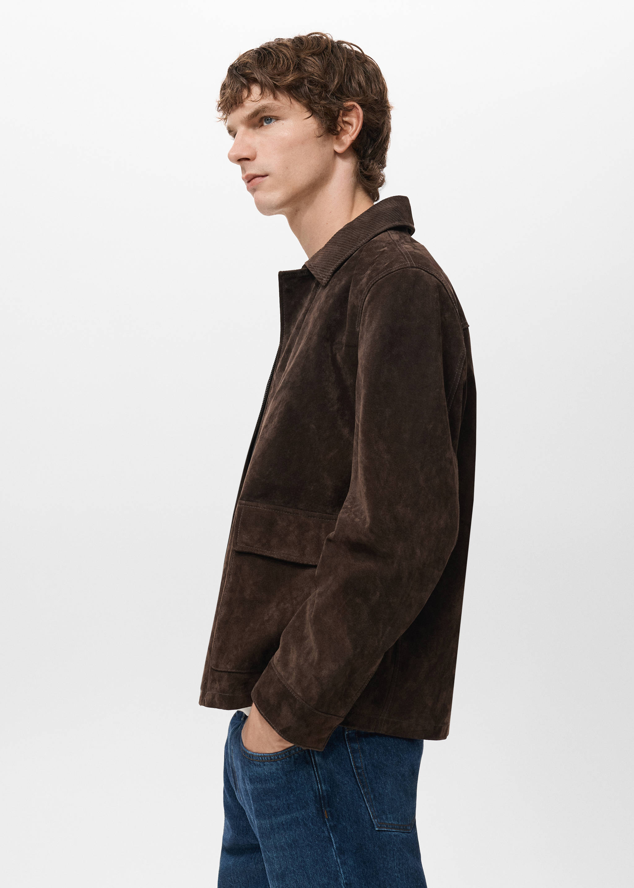 Blouson 100 % daim - Détail de l'article 2