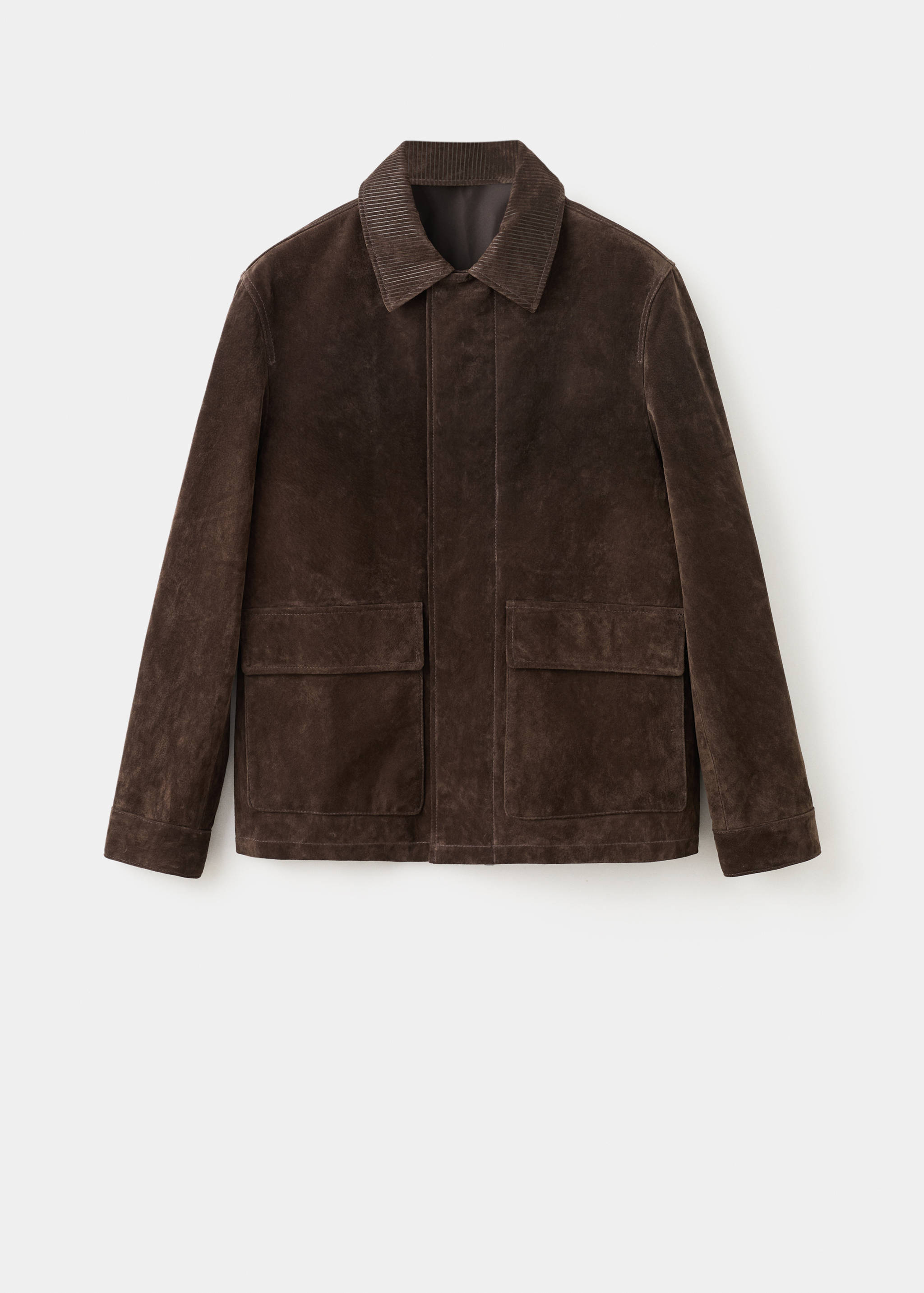 100% suede leather jacket - Article without model
