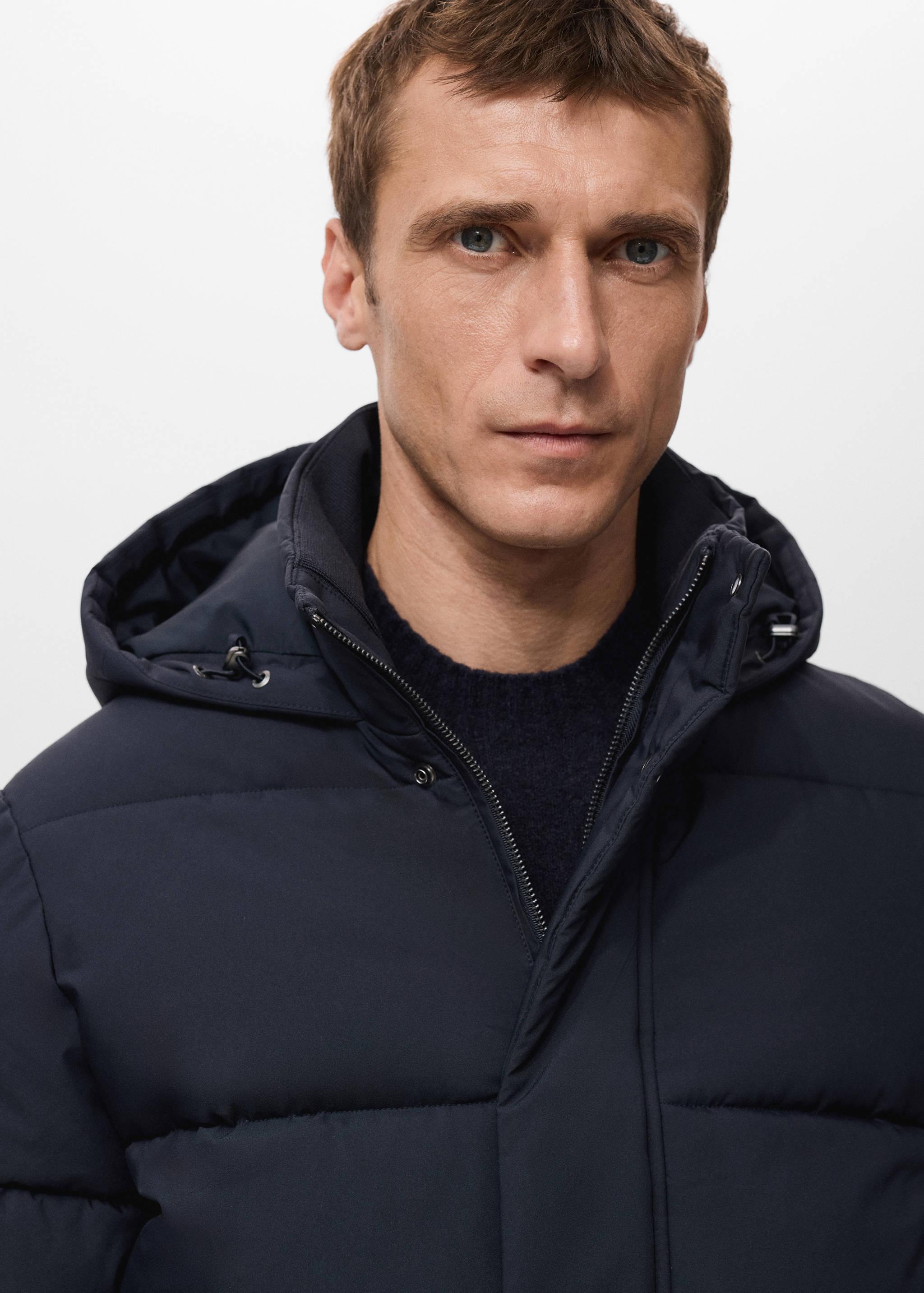 Waterafstotende korte gewatteerde anorak - Detail van het artikel 1