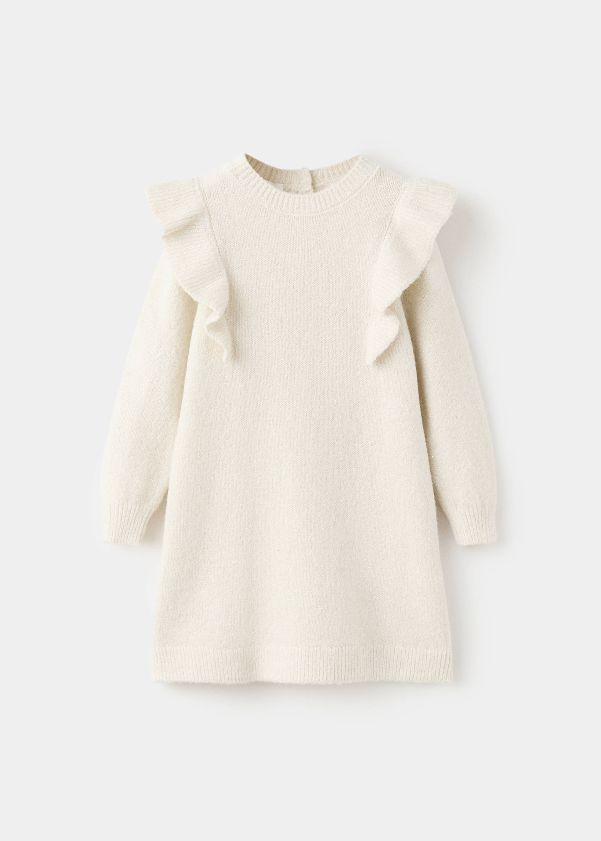 Lurex ruffled dress - Article without model