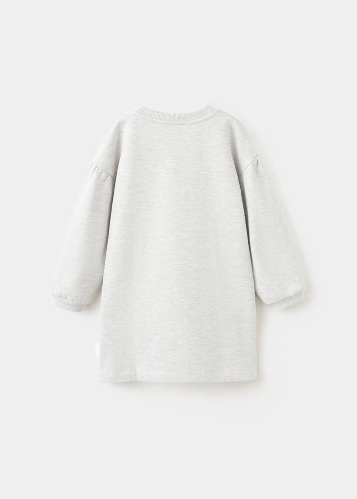 Hello Kitty sweatshirt dress — Light Heather Grey