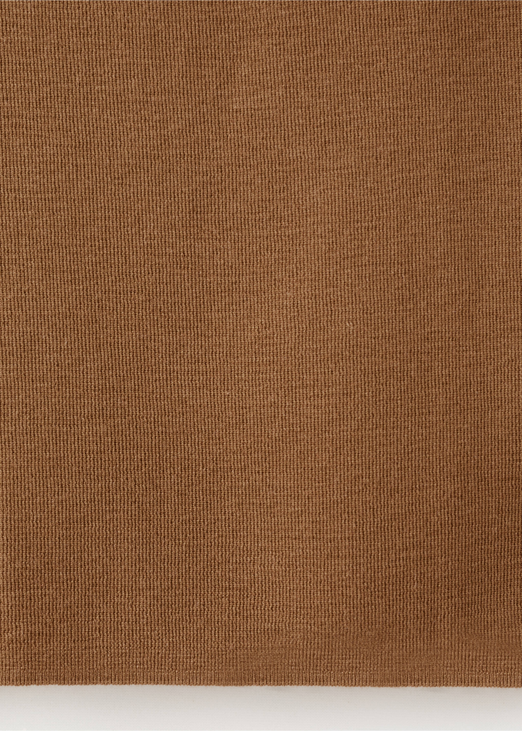 Top punto mezcla lana - Detalle del artículo 0, Marrón tabaco. Ref: 27091190-00.