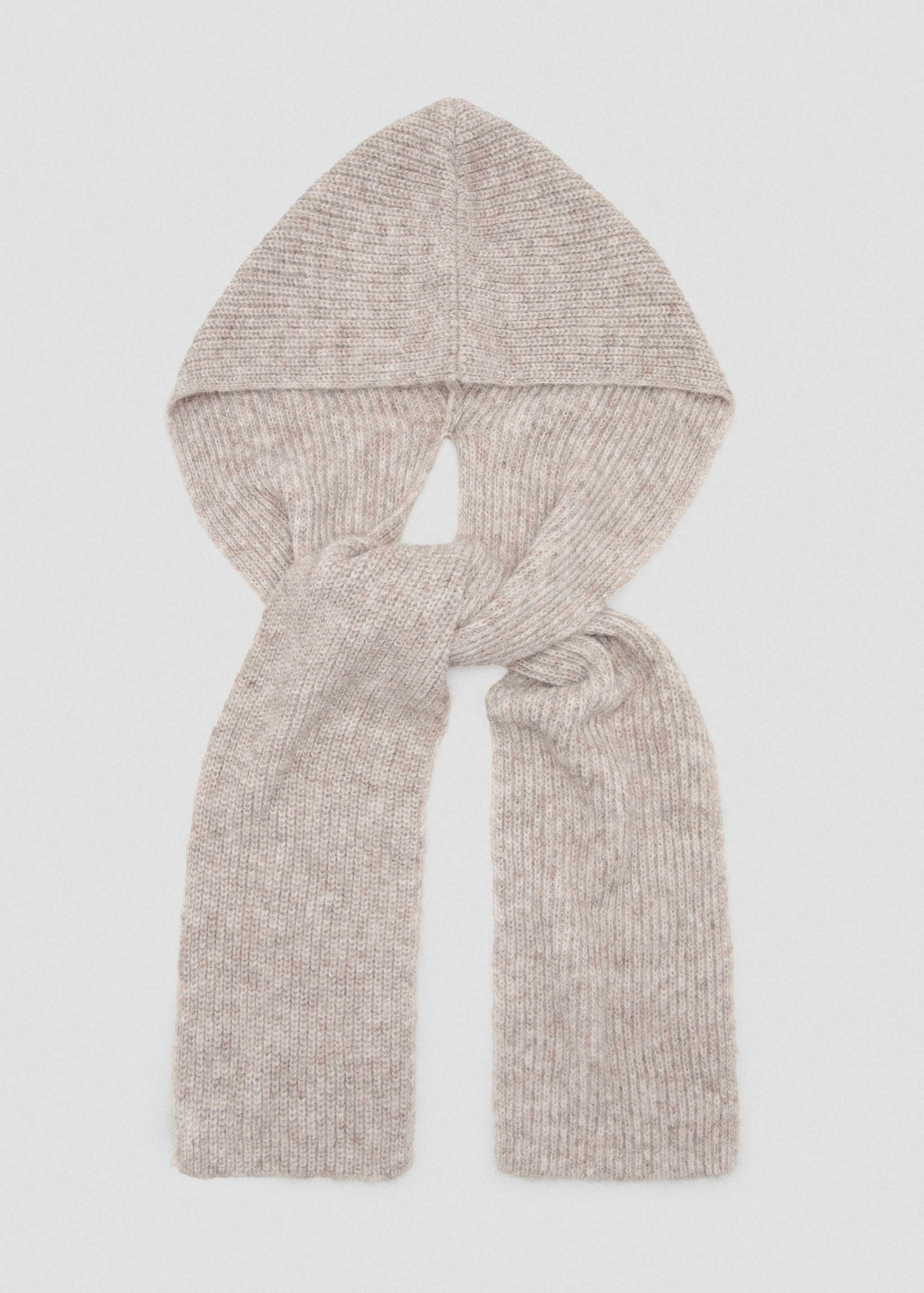 Cachecol malha combinada - Pormenor do artigo 2