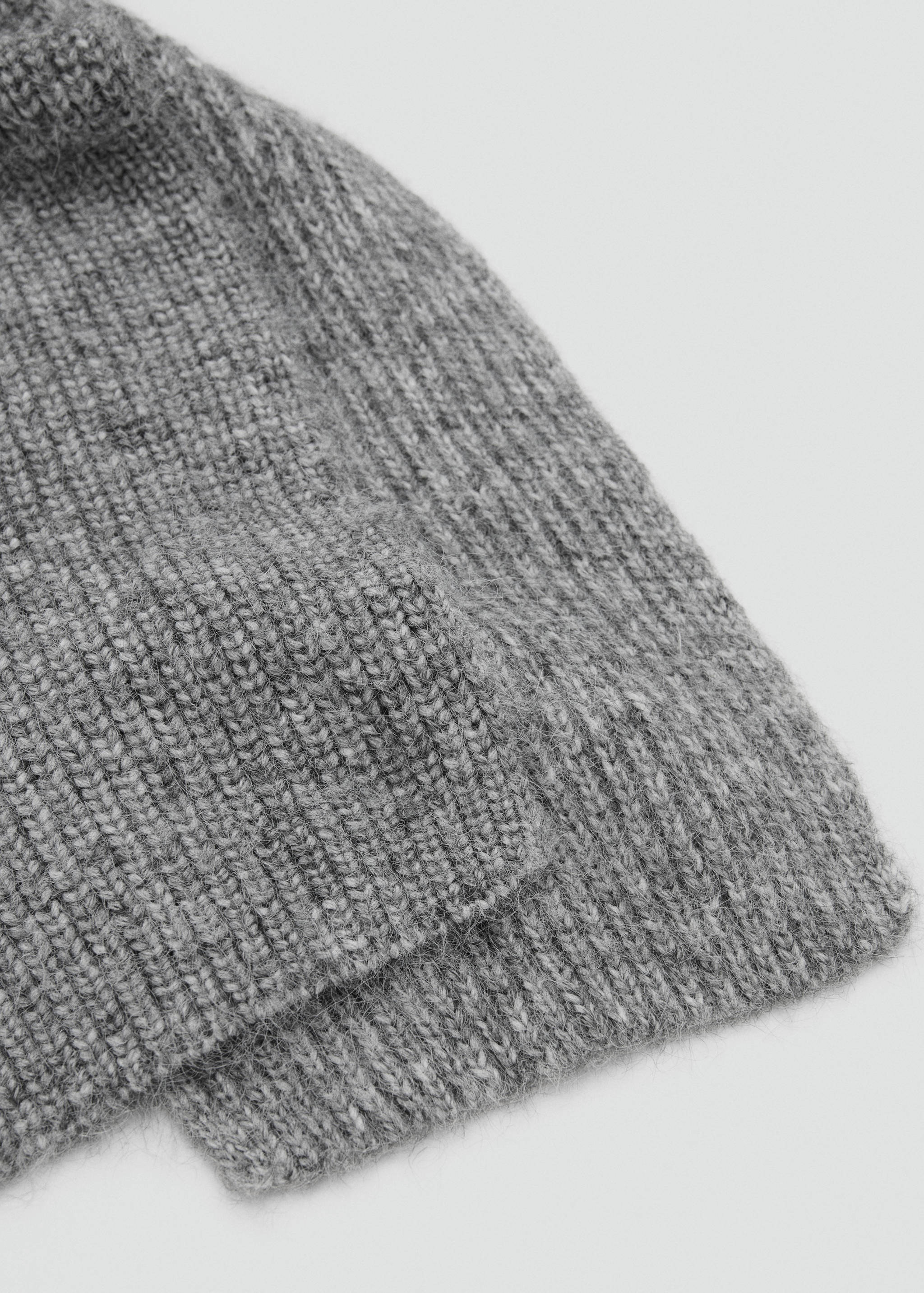 Cachecol malha combinada - Plano médio