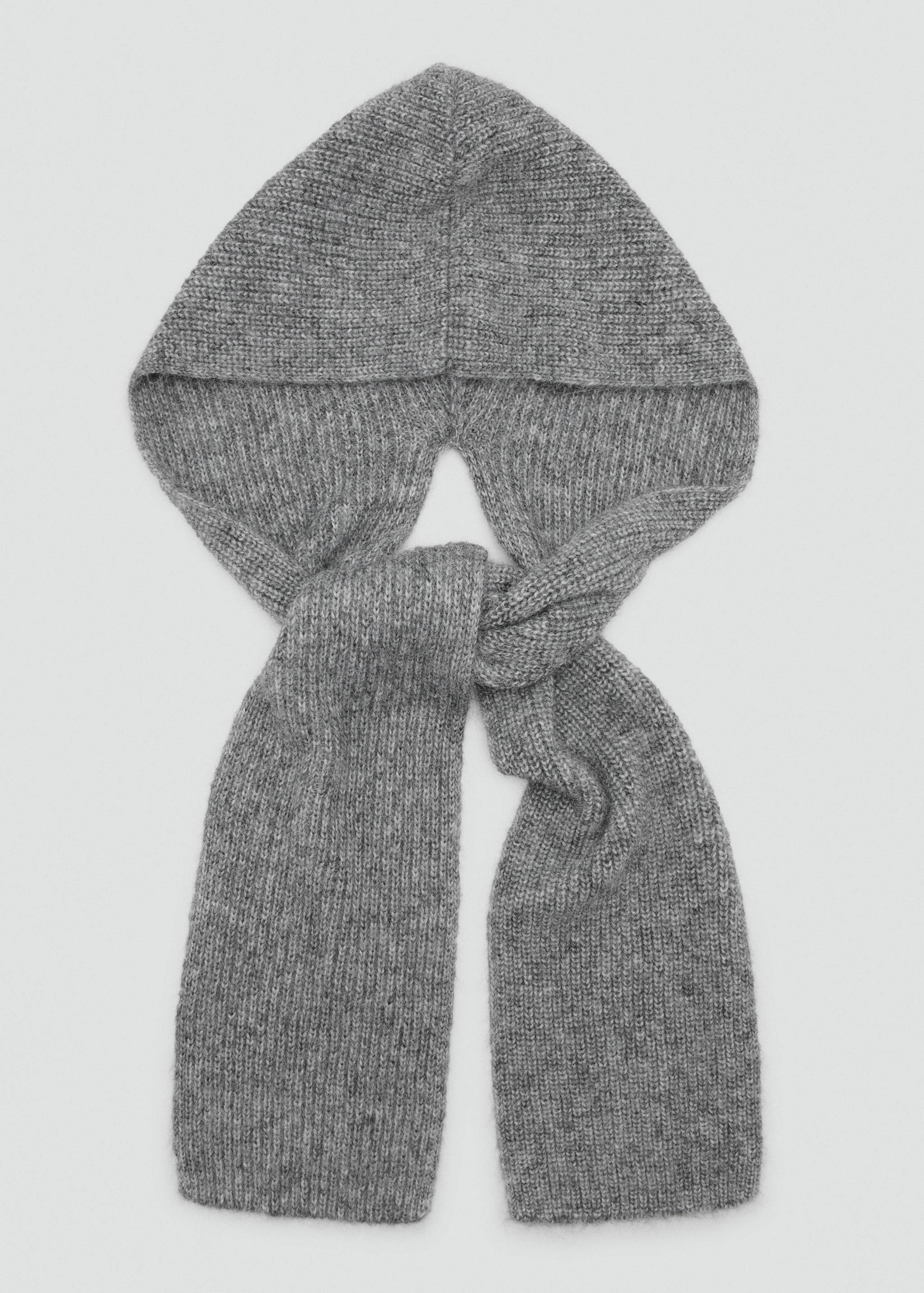 Cachecol malha combinada - Pormenor do artigo 2