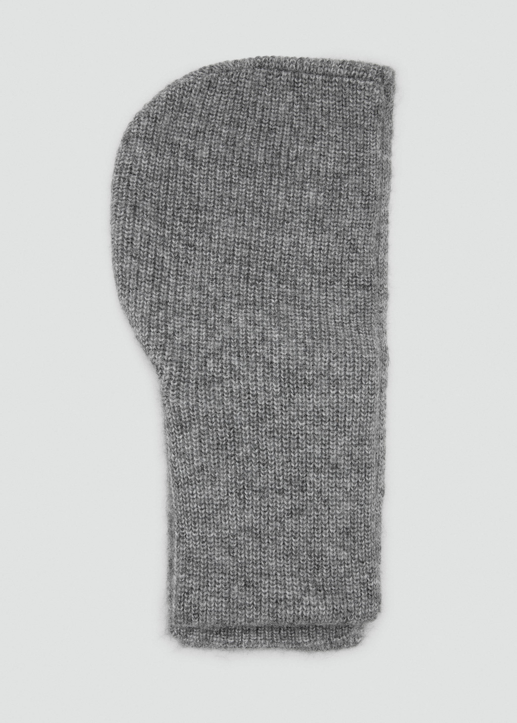 Combined-knit scarf - Article without model