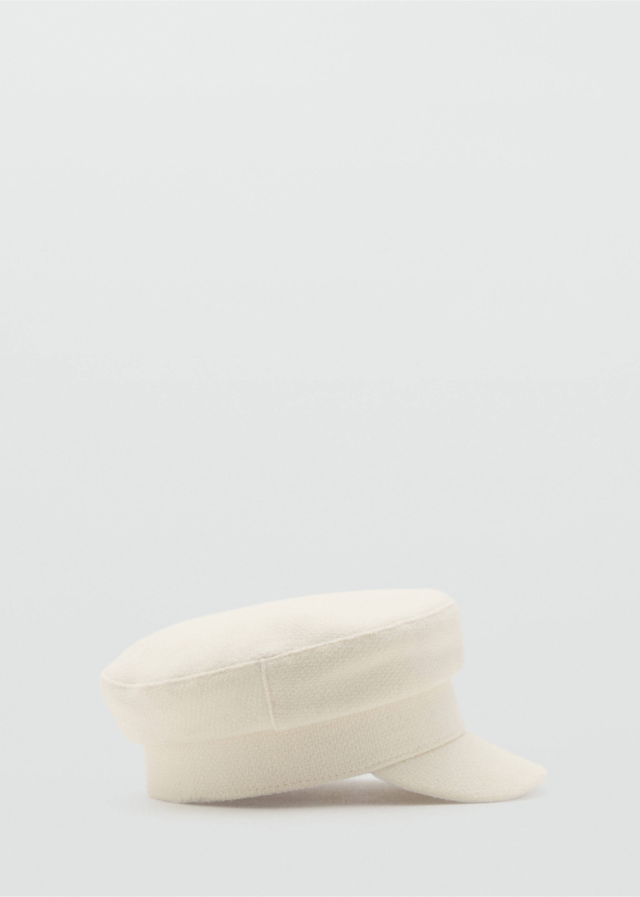 Casquette baker - Article sans modèle, Écru. Ref: 27091199-00.