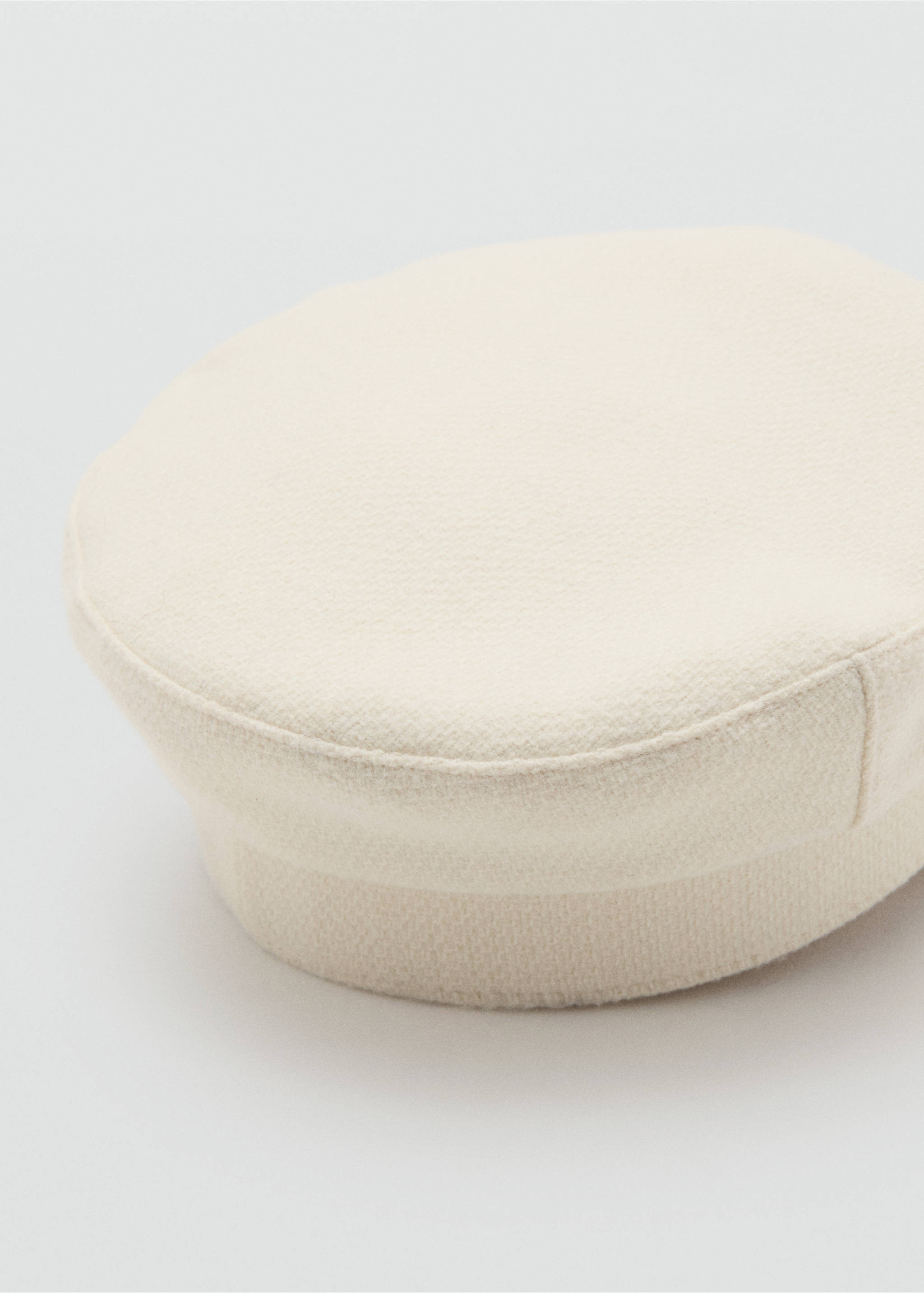 Casquette baker - Détail de l'article 2, Écru. Ref: 27091199-00.