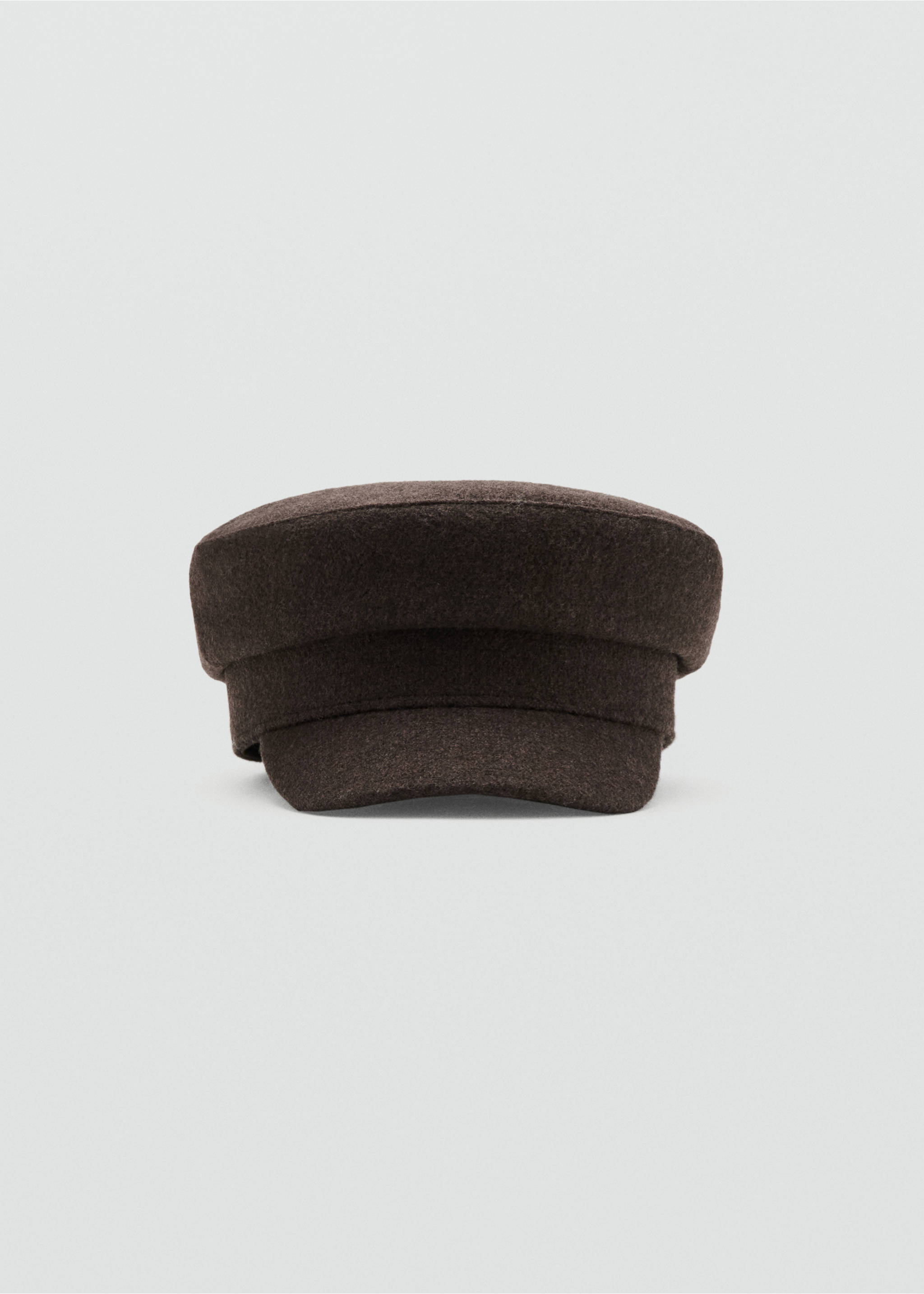 Casquette baker - Plan moyen, Chocolat. Ref: 27091199-00.