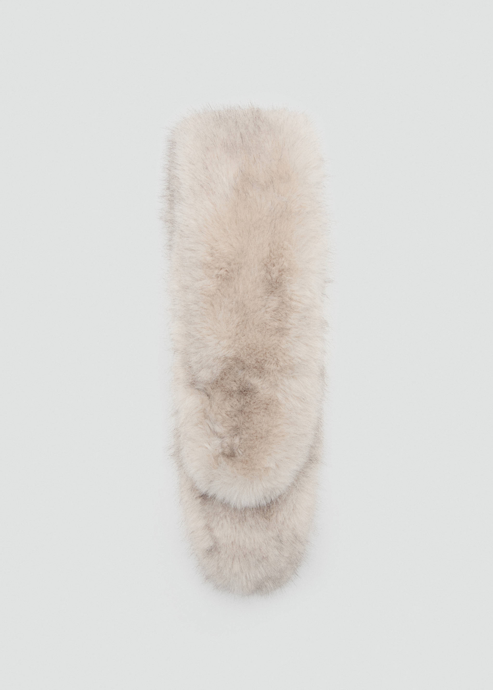 Faux-fur scarf - Article without model