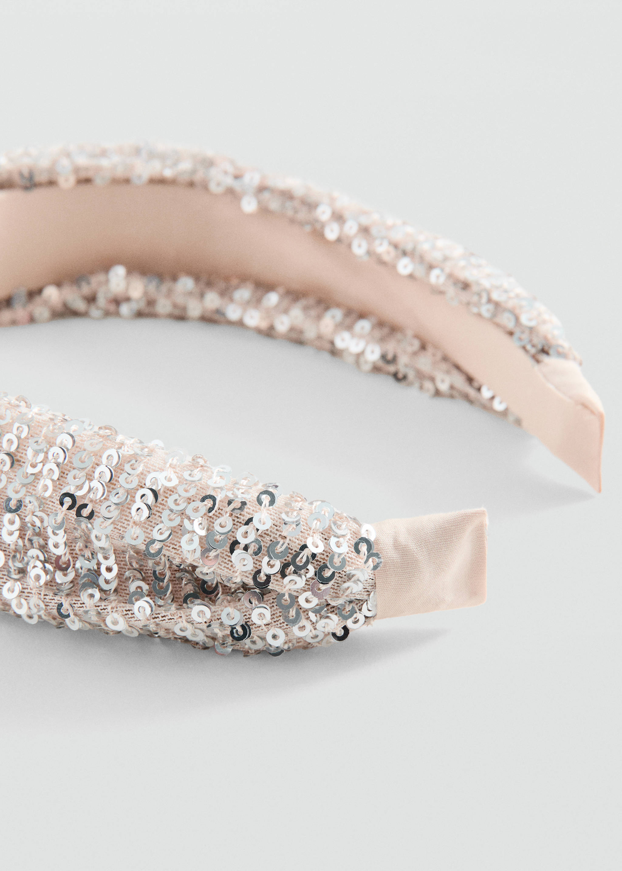 Sequin shimmer headband - Details of the article 1