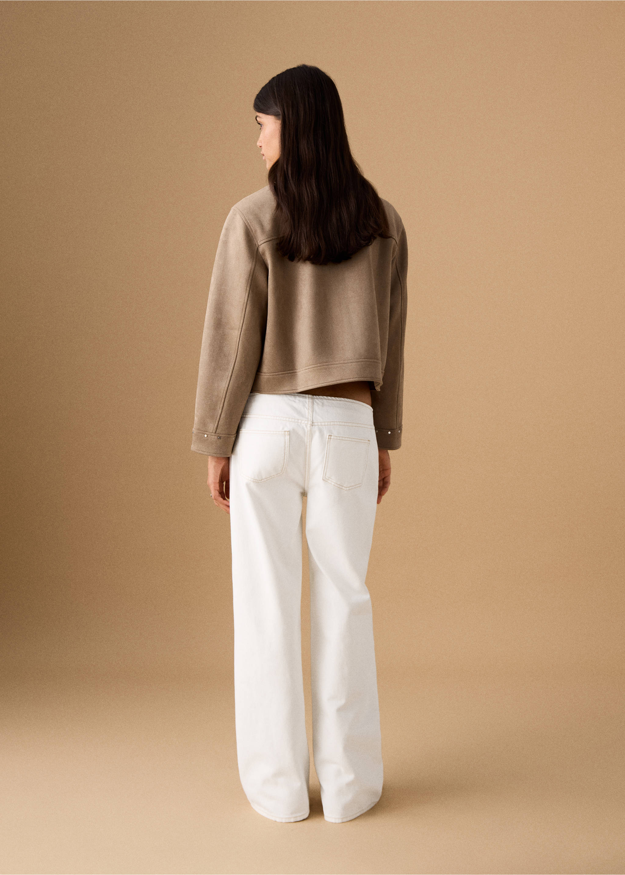 Texans low waist tatxons - Revers de l'article, Blanc trencat. Ref: 27091211-00.