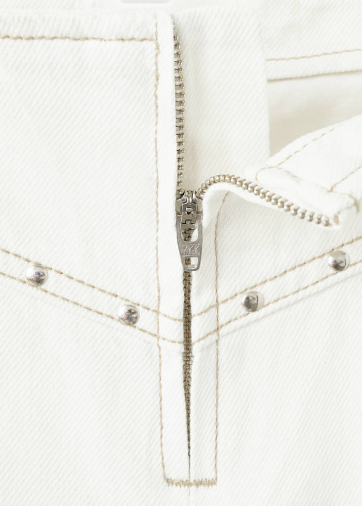 Low-waist studded jeans — Off White