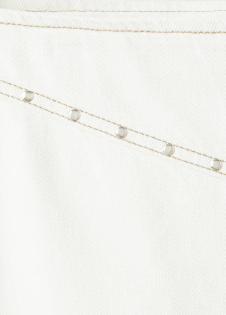 Low-waist studded jeans — Off White
