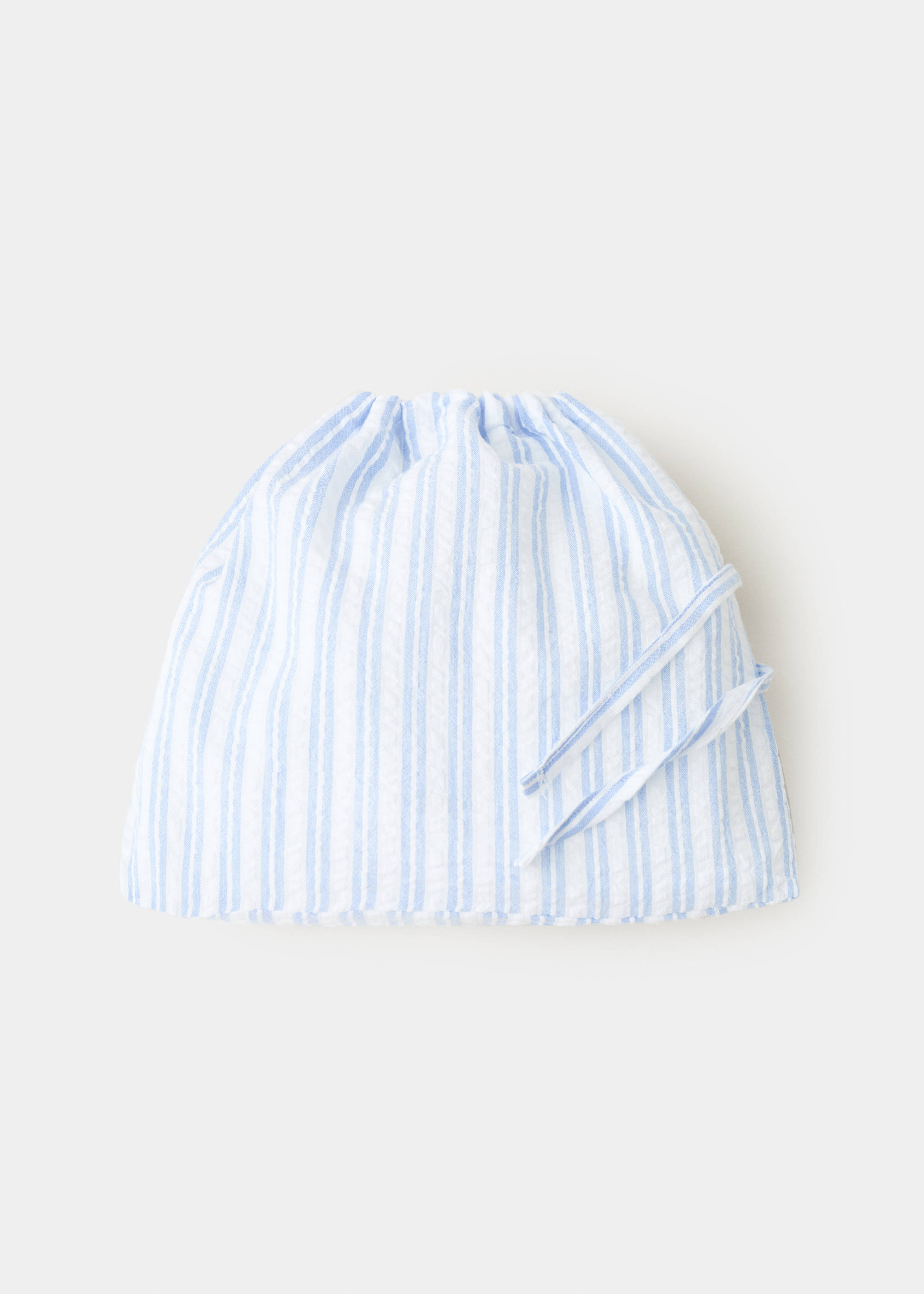 Two-piece cotton striped pyjamas - Details of the article 0