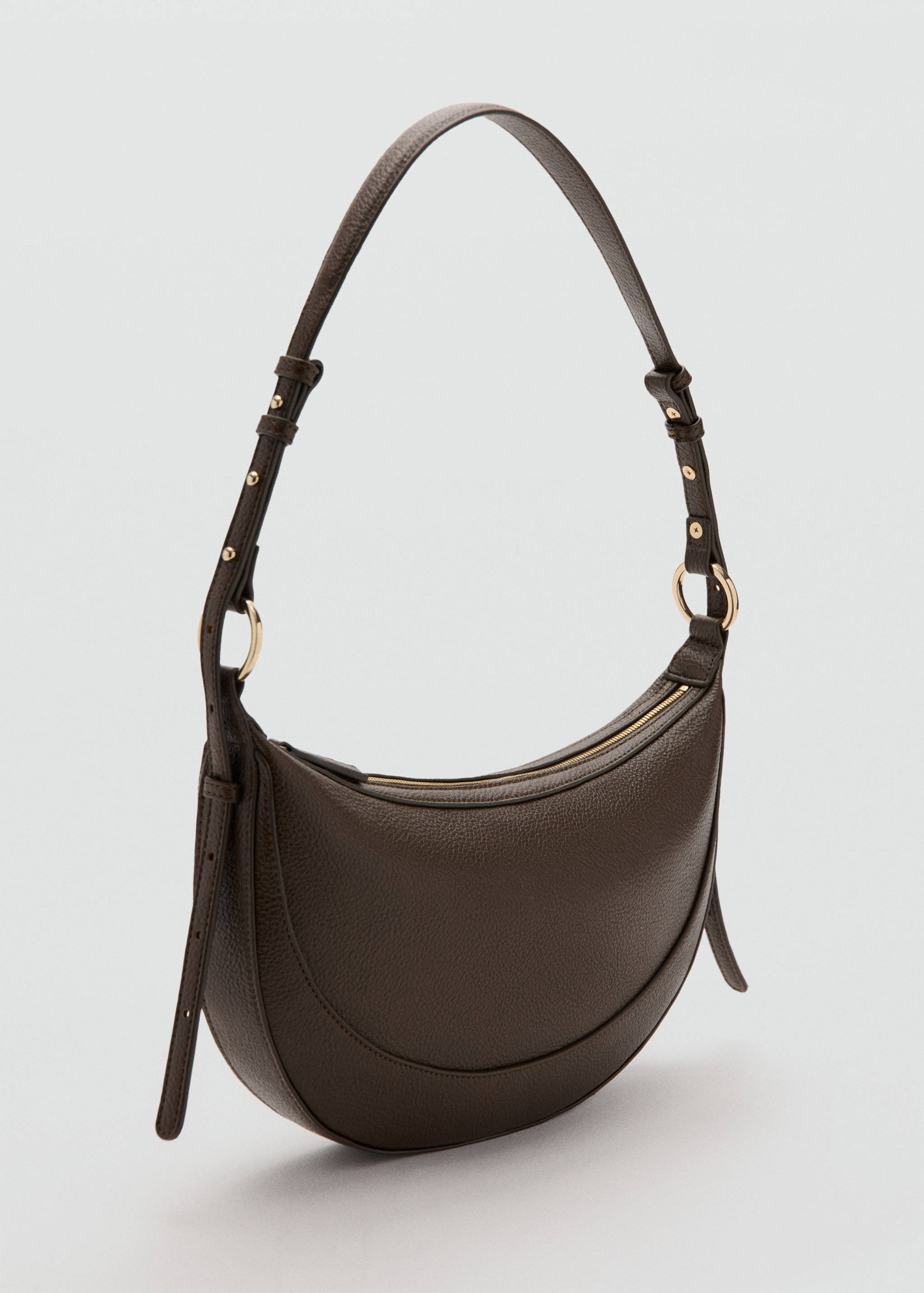 Oval shoulder bag - Medium plane