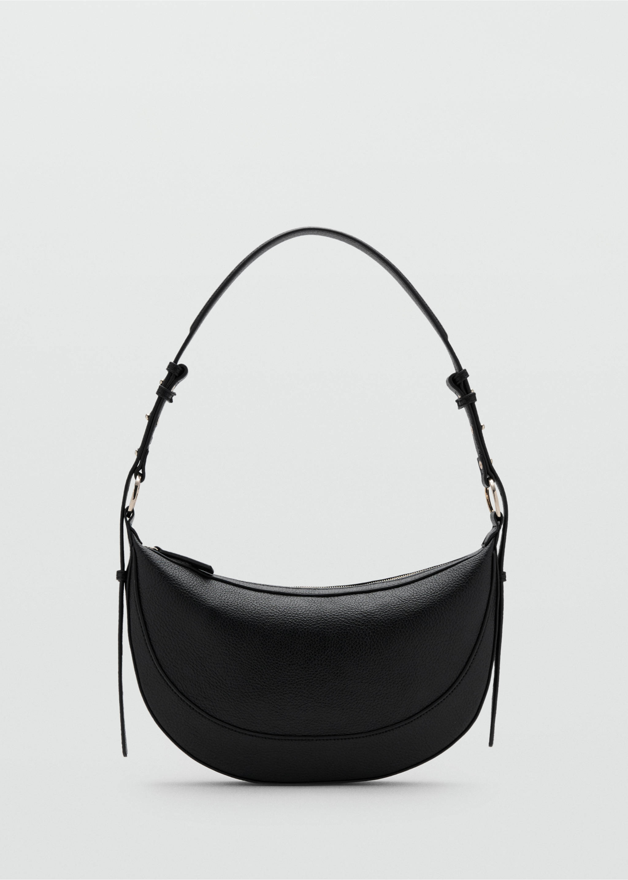 Oval shoulder bag - Article without model, Black. Ref: 27091216-00.