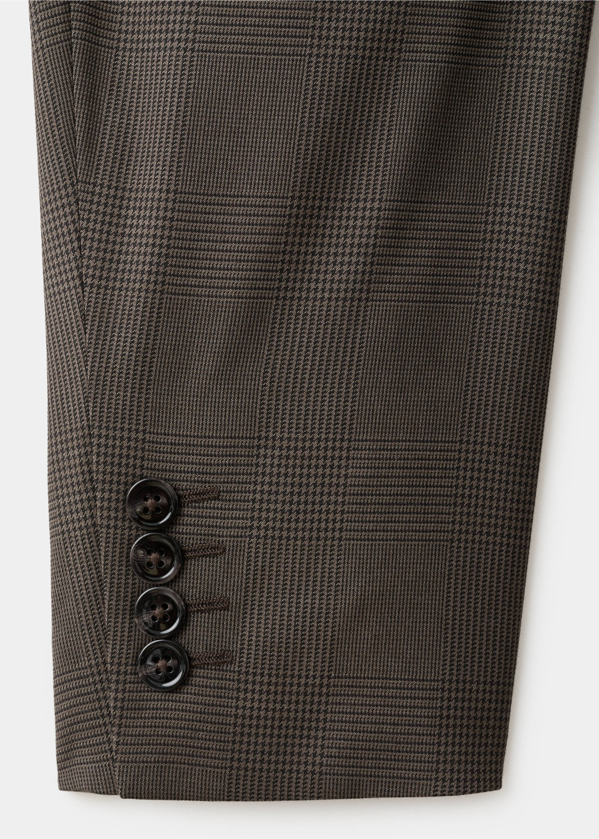 Milan slim-fit suit jacket - Details of the article 0, Brown. Ref: 27091217-00.