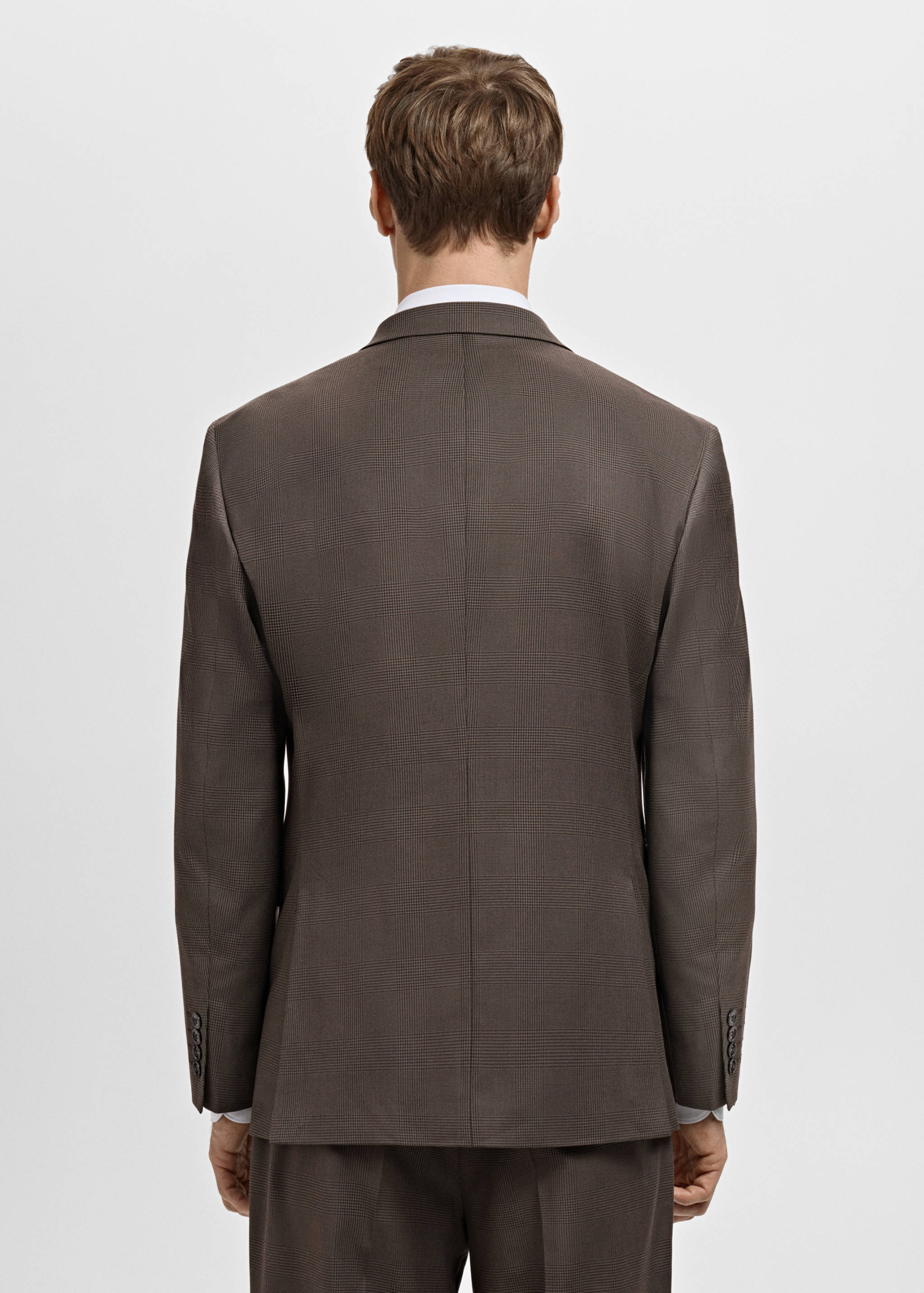 Milan slim-fit suit jacket - Reverse of the article