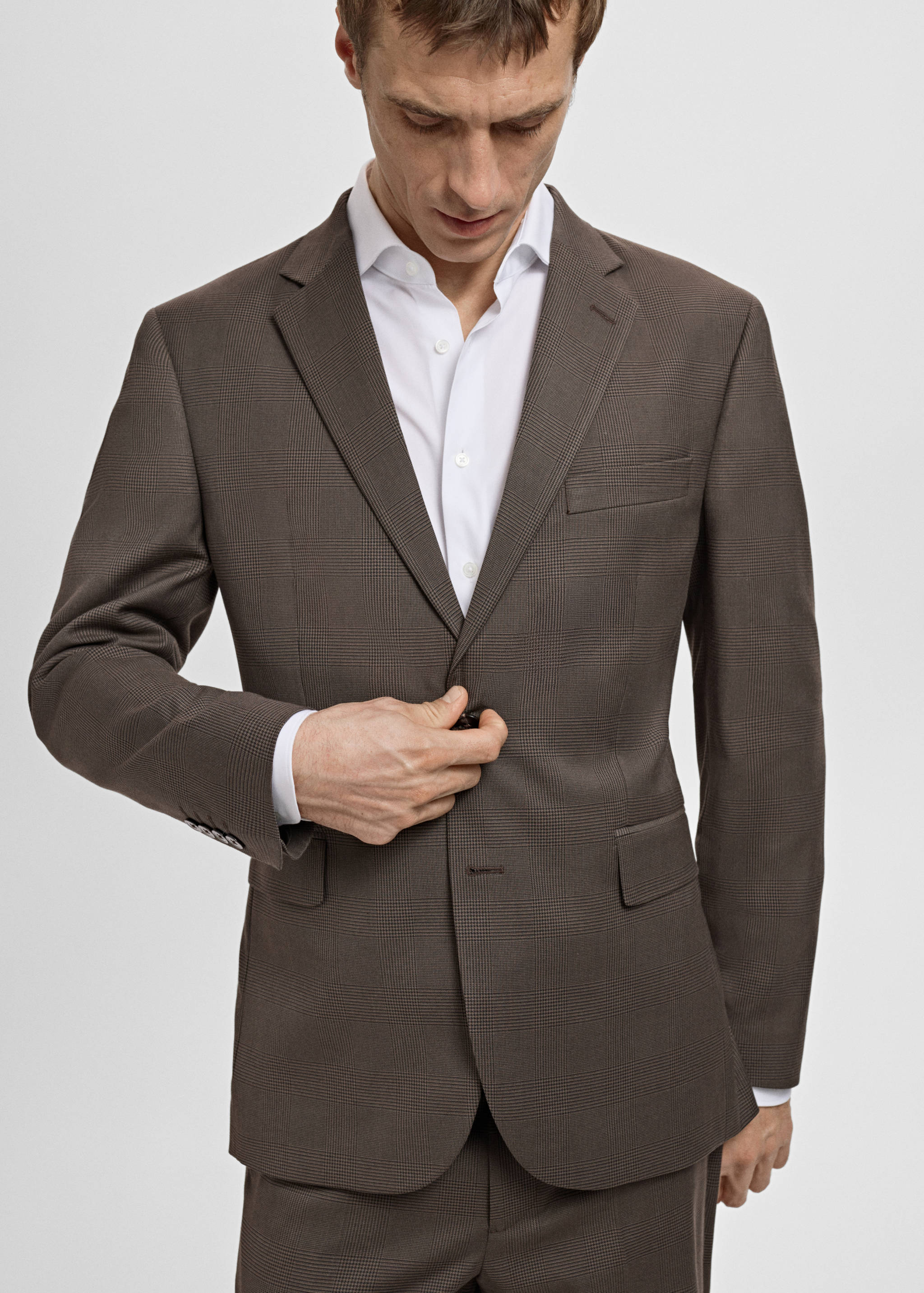 Milan slim-fit suit jacket - Details of the article 4