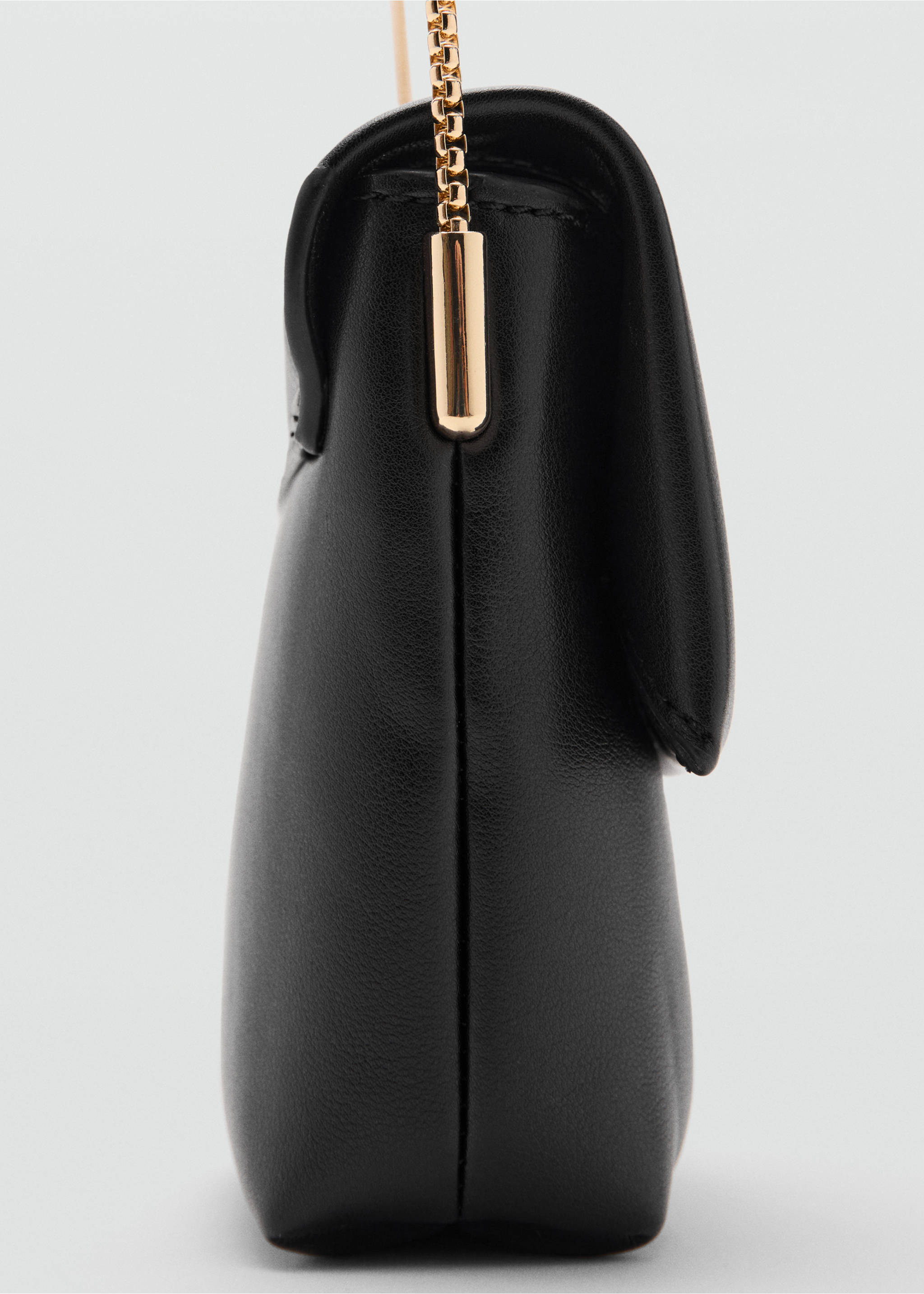 Crossbody envelope-style bag - Details of the article 2, Black. Ref: 27091219-00.