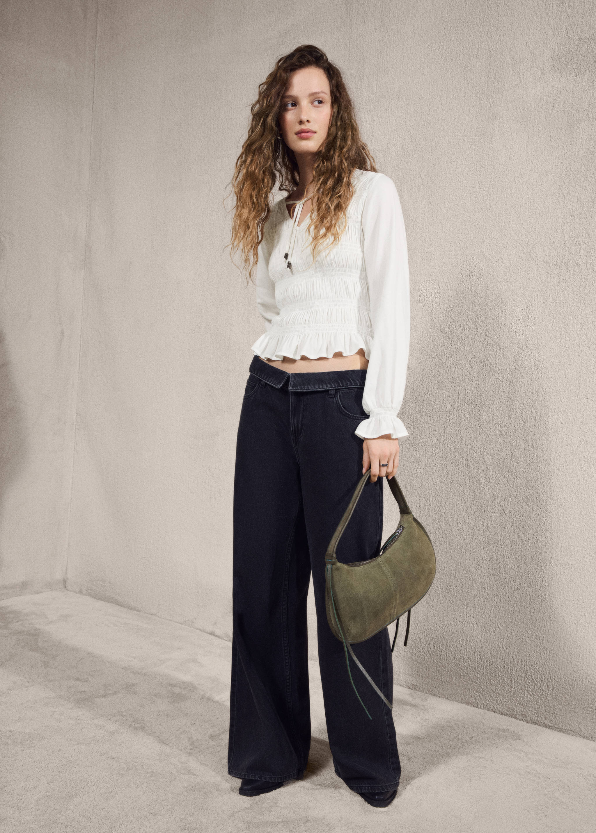 Gesmokte blouse met ruches - Detail van het artikel 6