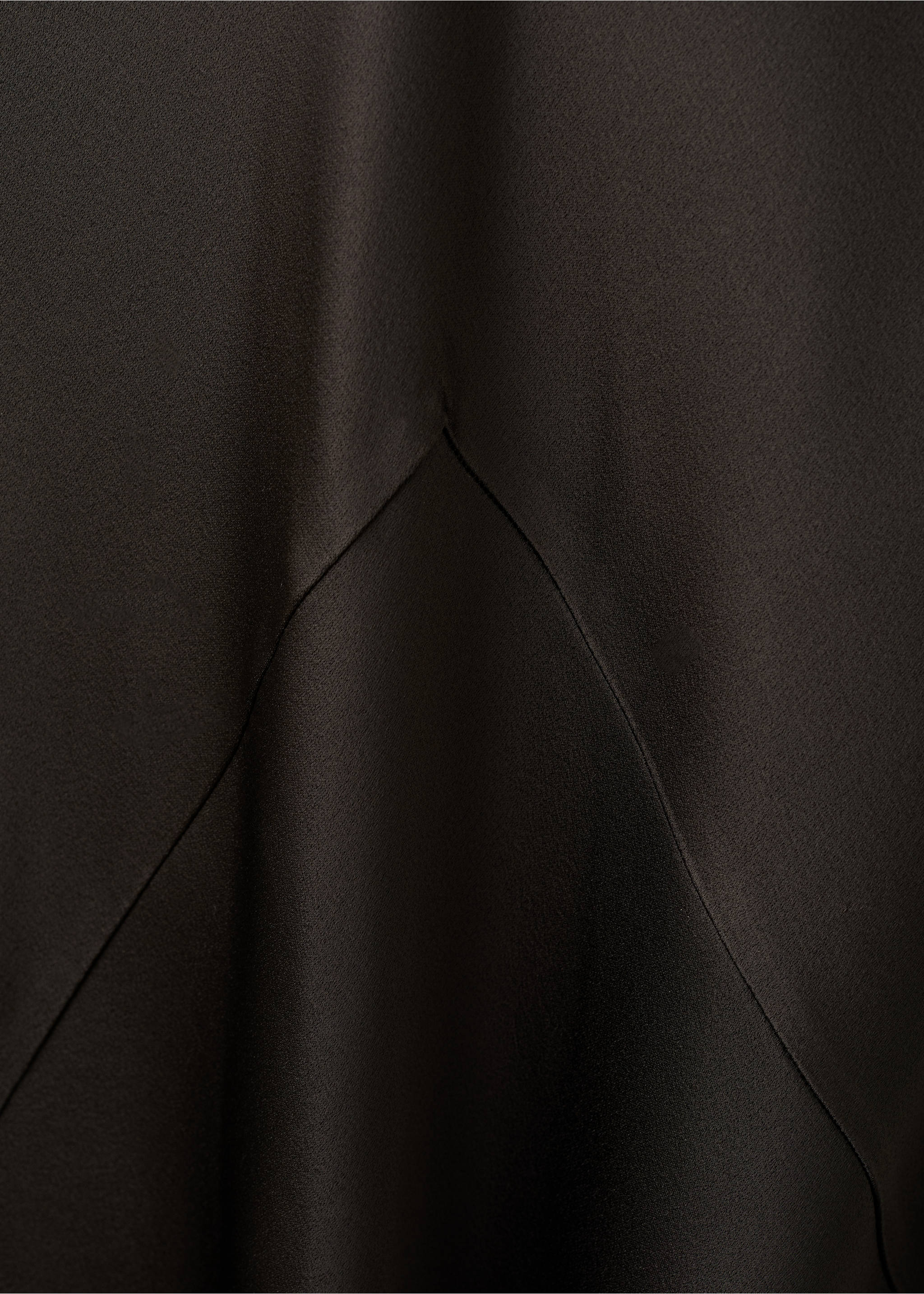 Falda maxi satinada - Detalle del artículo 0, Marrón. Ref: 27091222-00.