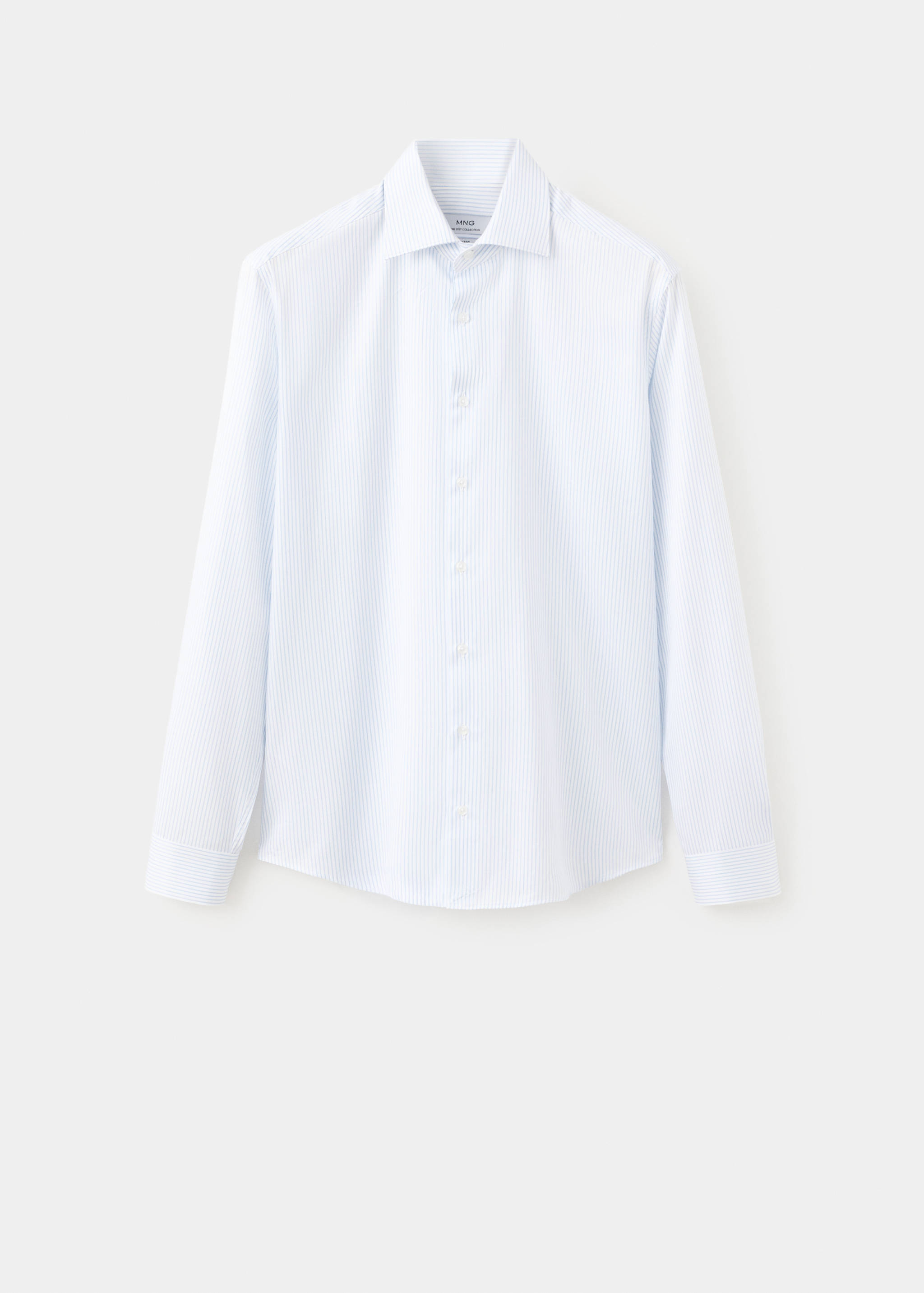 Slim fit cotton suit shirt - Article without model